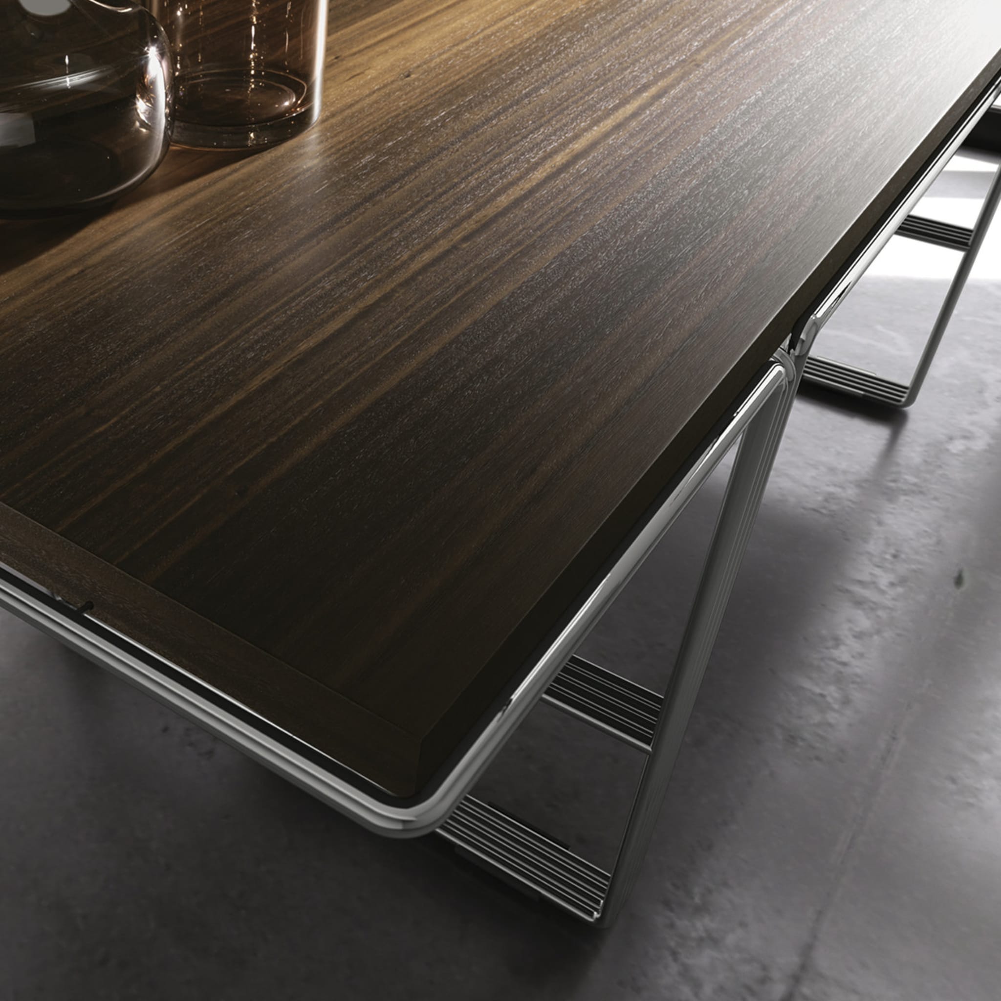 Orelia Wood and Metal Dining Table  - Alternative view 1