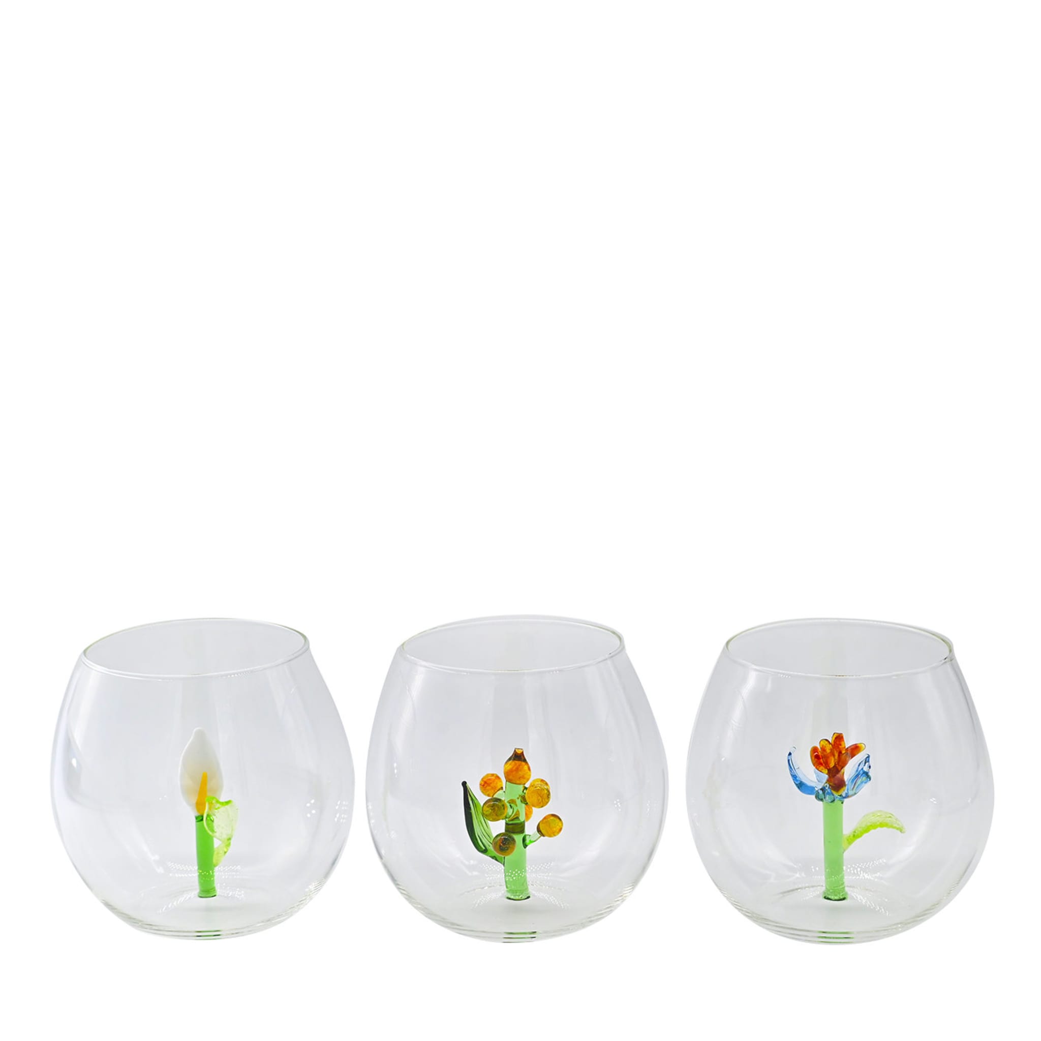 Flower Power Set of 6 Glasses and Jug - Alternative view 2