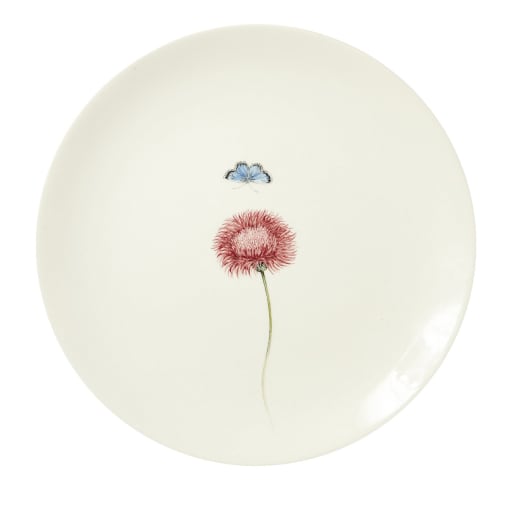 Bloom Silybum Marianum Dinner Plate