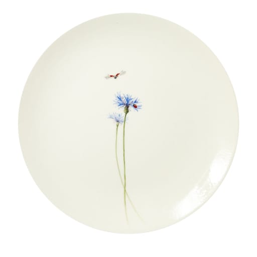 Bloom Centaurea Cyanus Dinner Plate - Laboratorio Paravicini