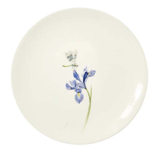 Bloom Iris Dinner Plate