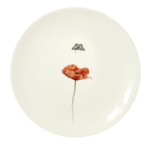Bloom Poppy Dinner Plate
