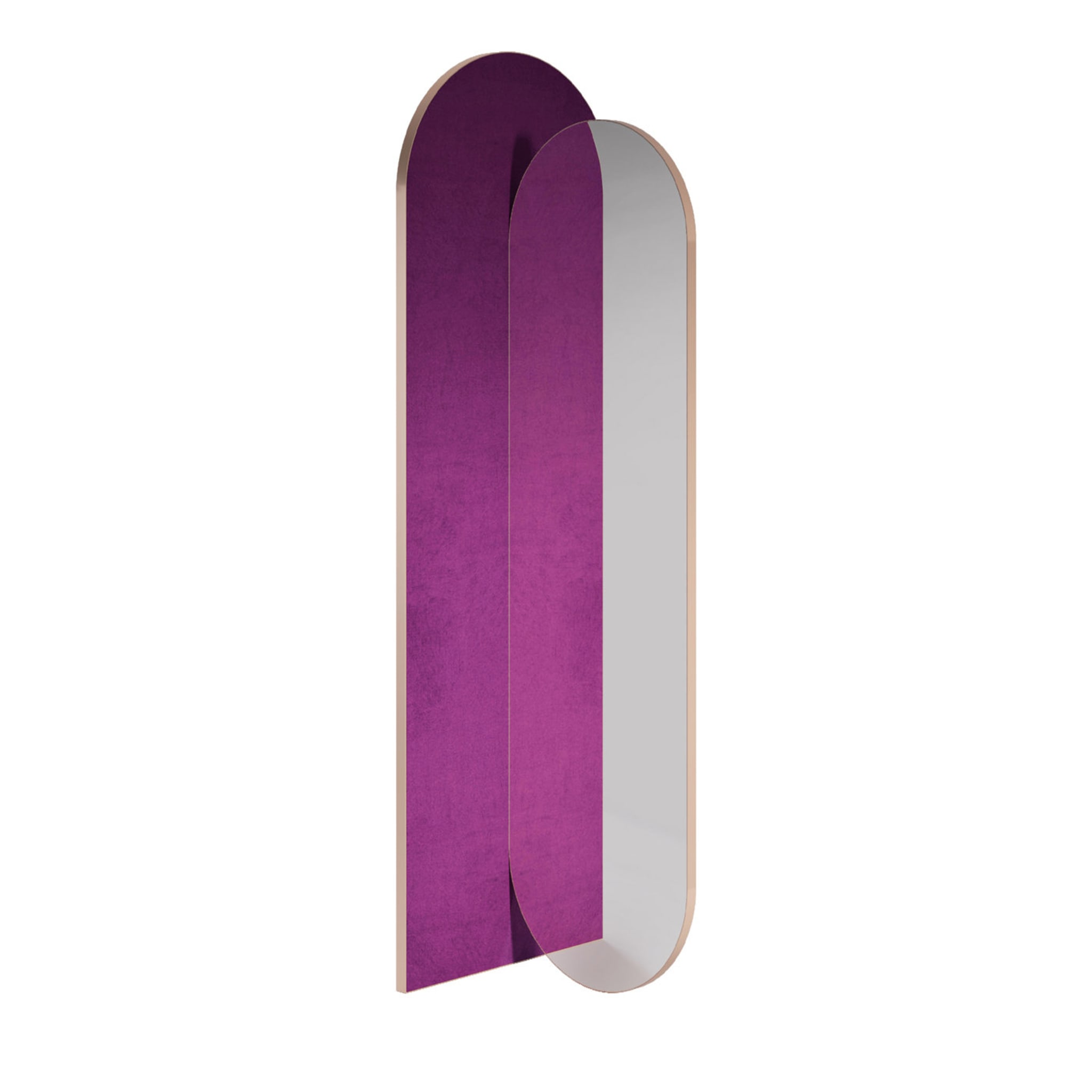 Miroir de sol violet Takada - Vue principale