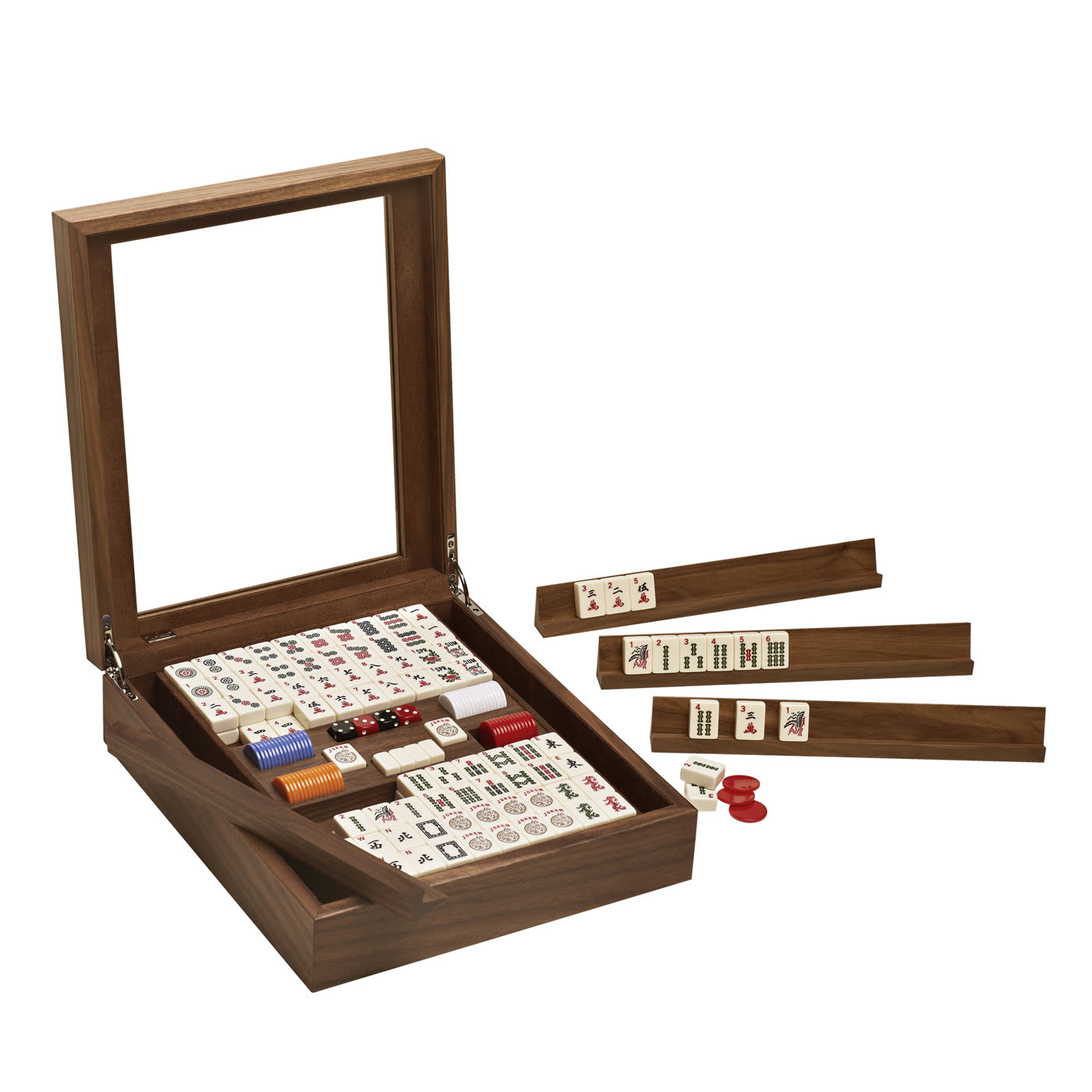 Gaming Passion Wooden Mahjong - Agresti