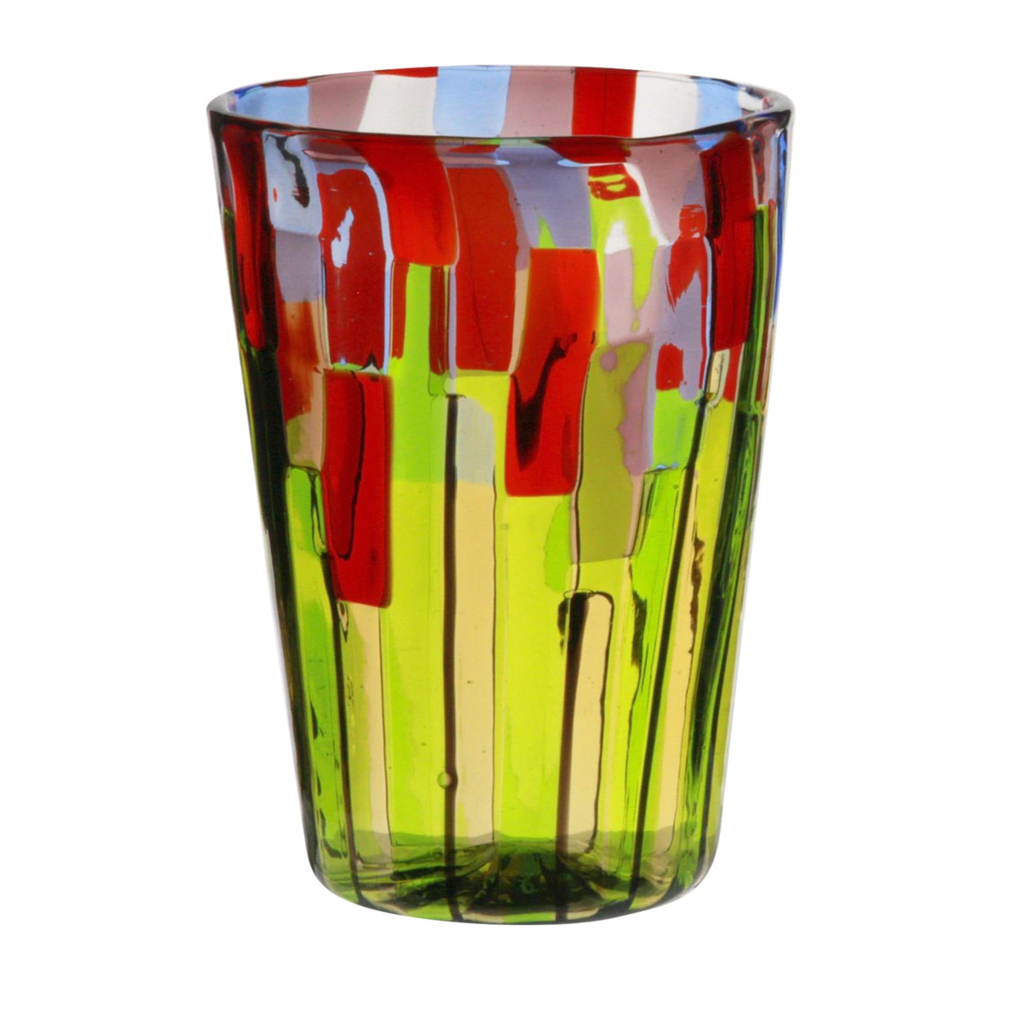 Set of 6 Blooming Field with Poppies and Lavender Tumblers - Main view