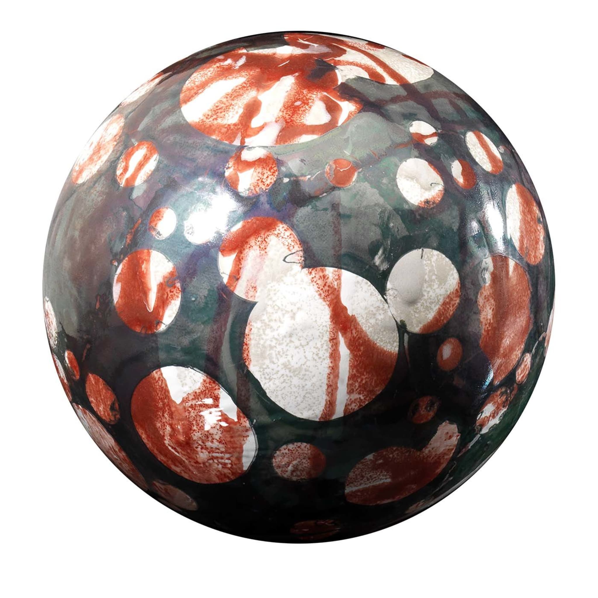 Sphère d'argile décorative Dark B-Human 4.0  - Vue principale