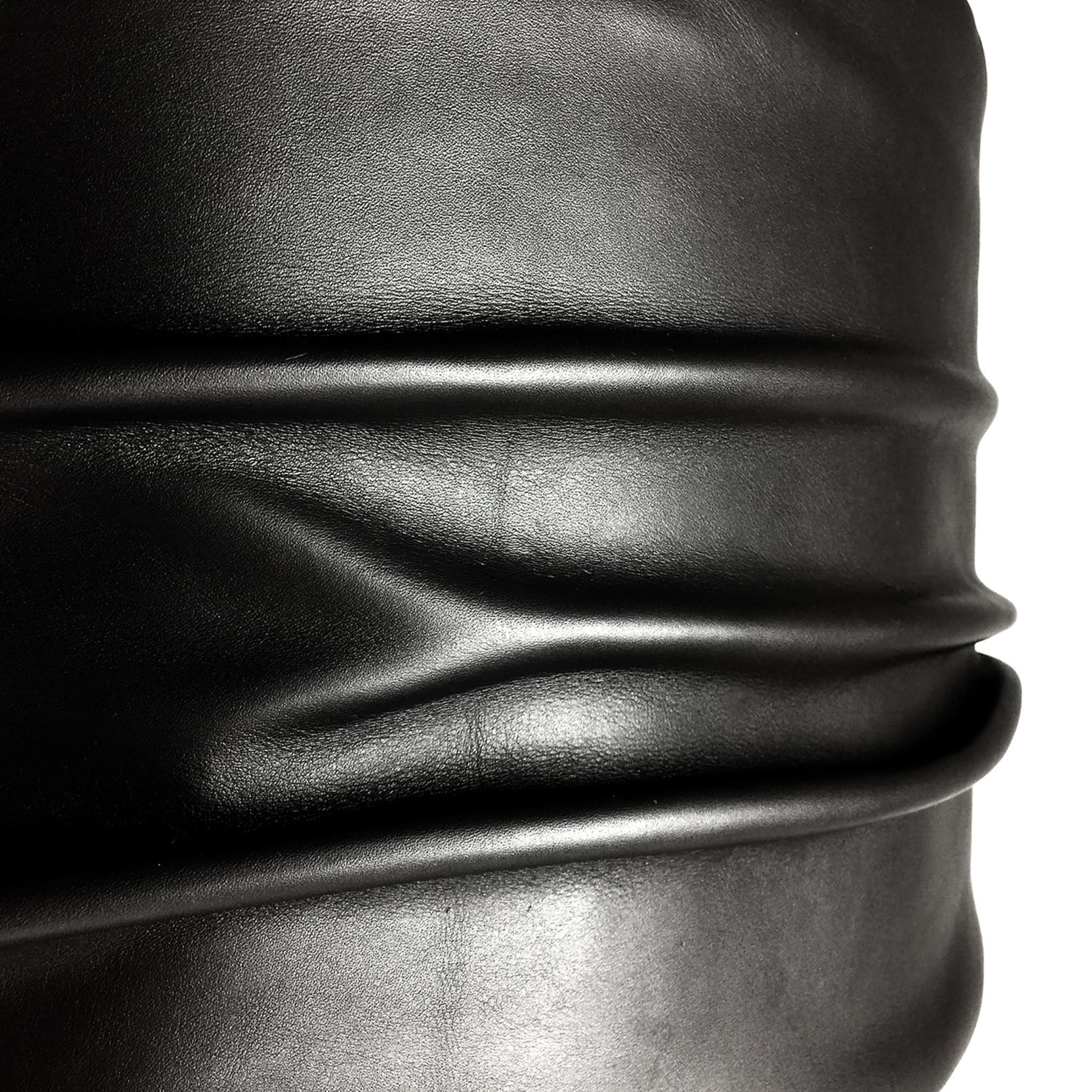 Semele Black Leather Table Lamp #2 - Alternative view 2