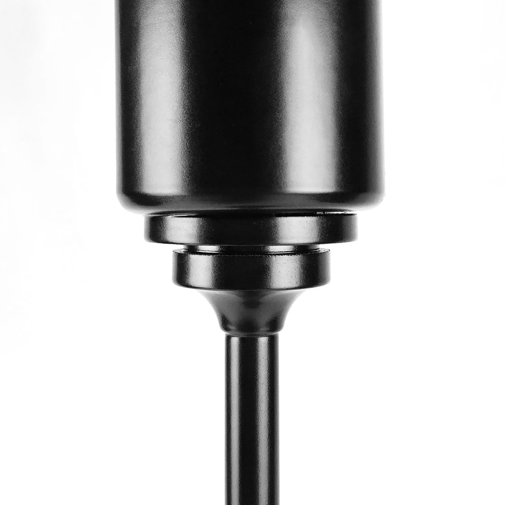 Semele Black Leather Table Lamp #2 - Alternative view 4