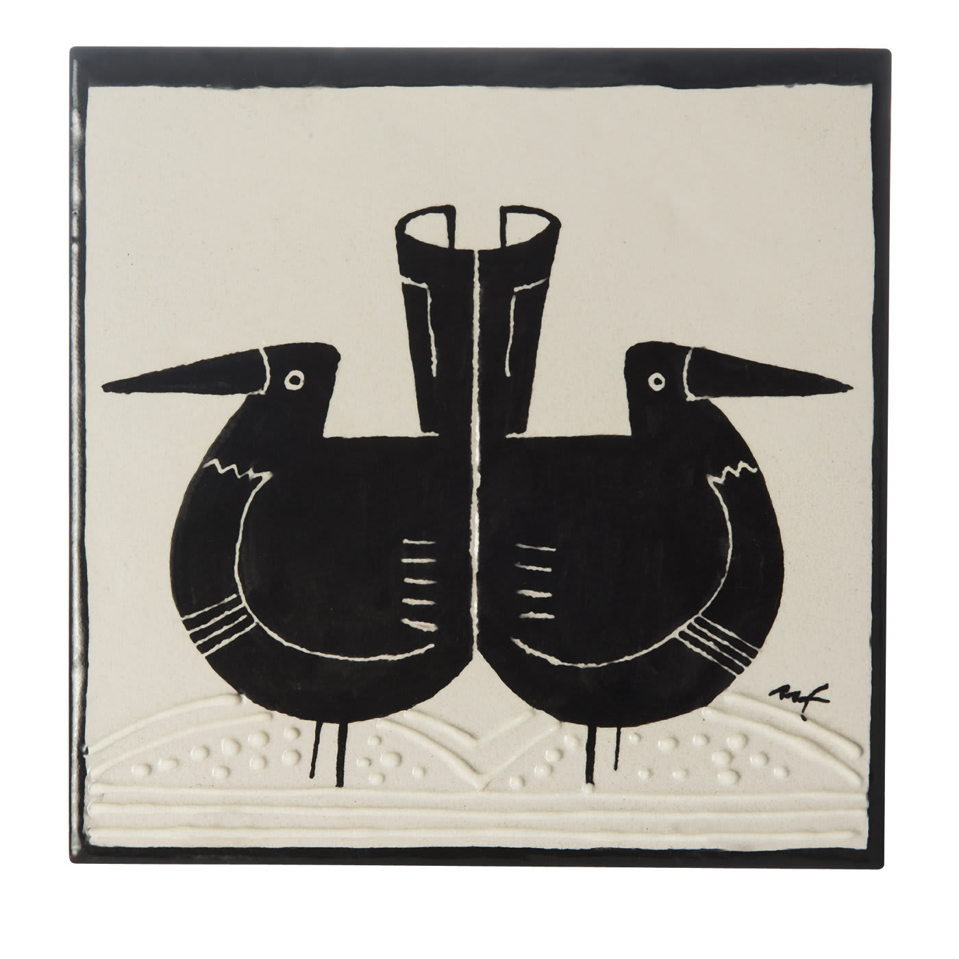 Two Birds Tile - Nello Ferrigno