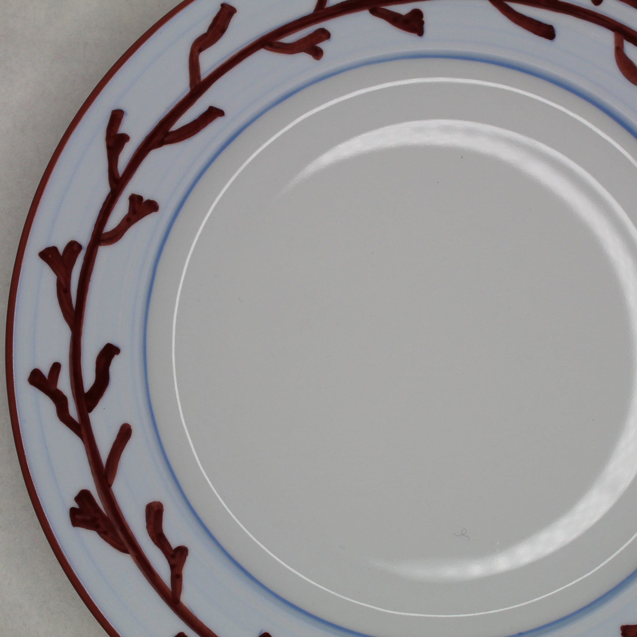 Set of 2 Coral Dinner Plates 26.5 cm - Alternative view 1
