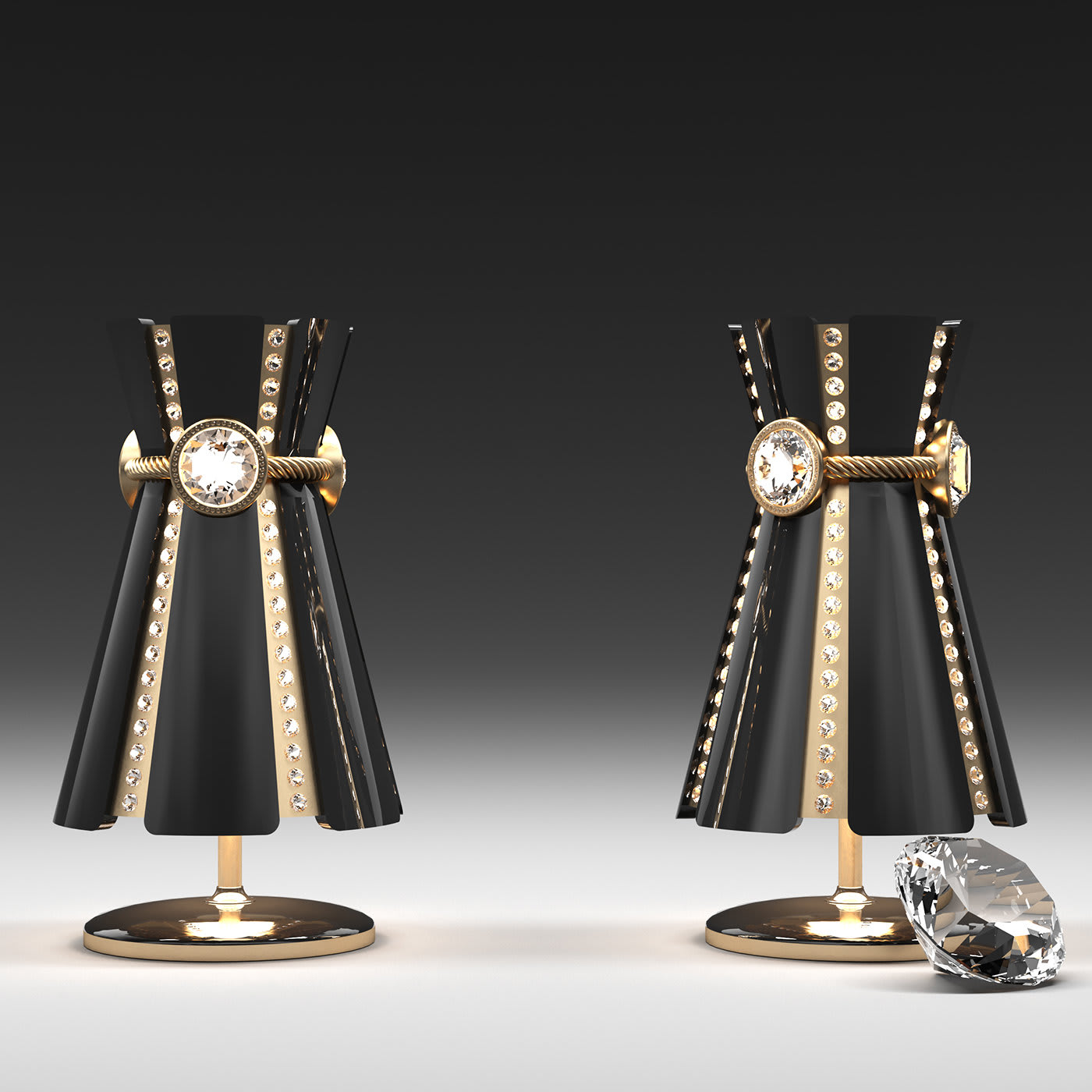 Samurai Table Lamp - Profili