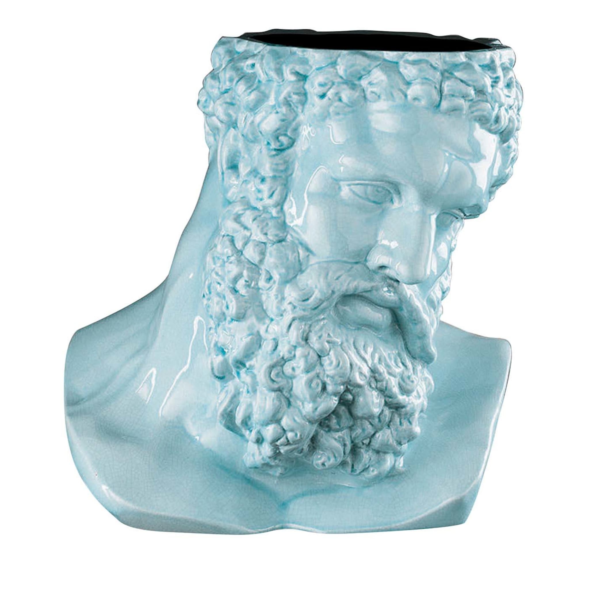 Hercules Purist Blaue Vase - Hauptansicht