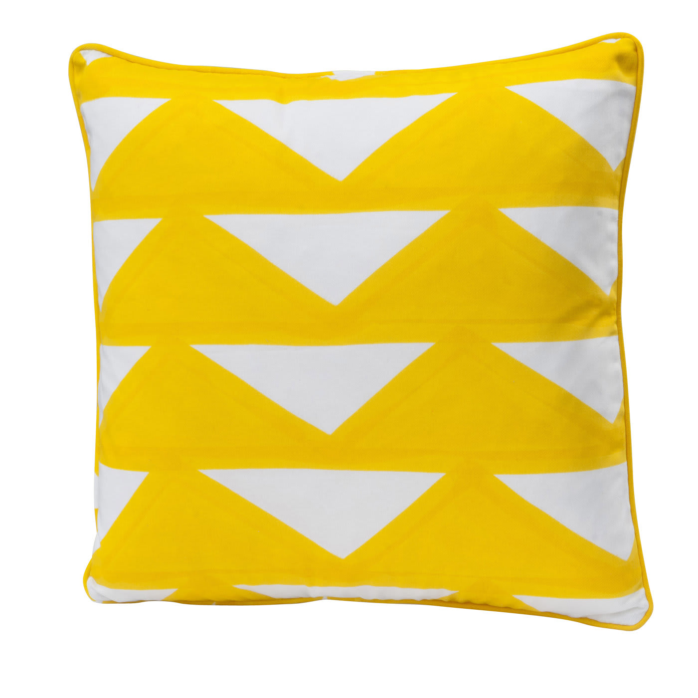 Triangoli Yellow Cushion - Livio De Simone