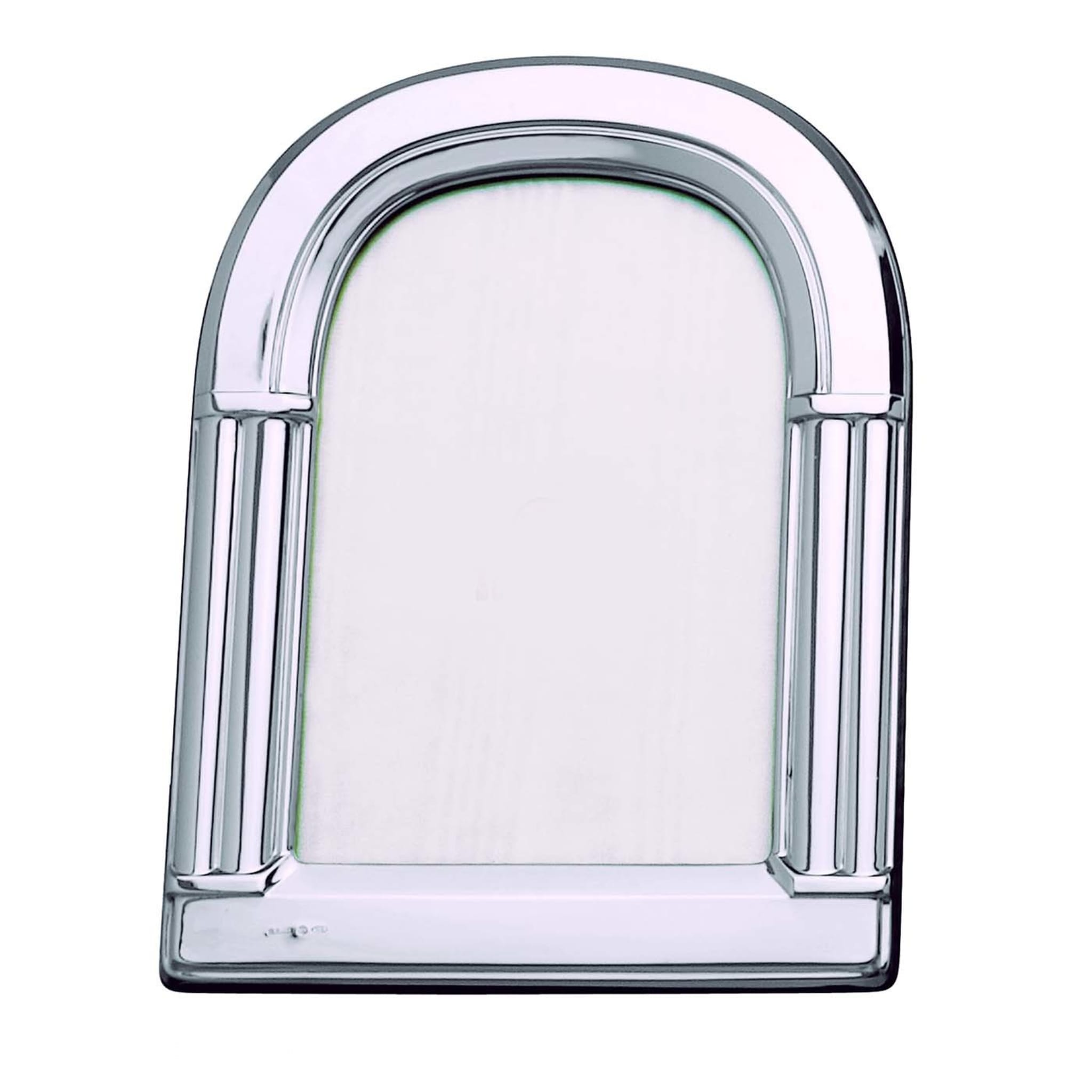 Arch-Shaped Sterling Silver Frame with Columns - Main view