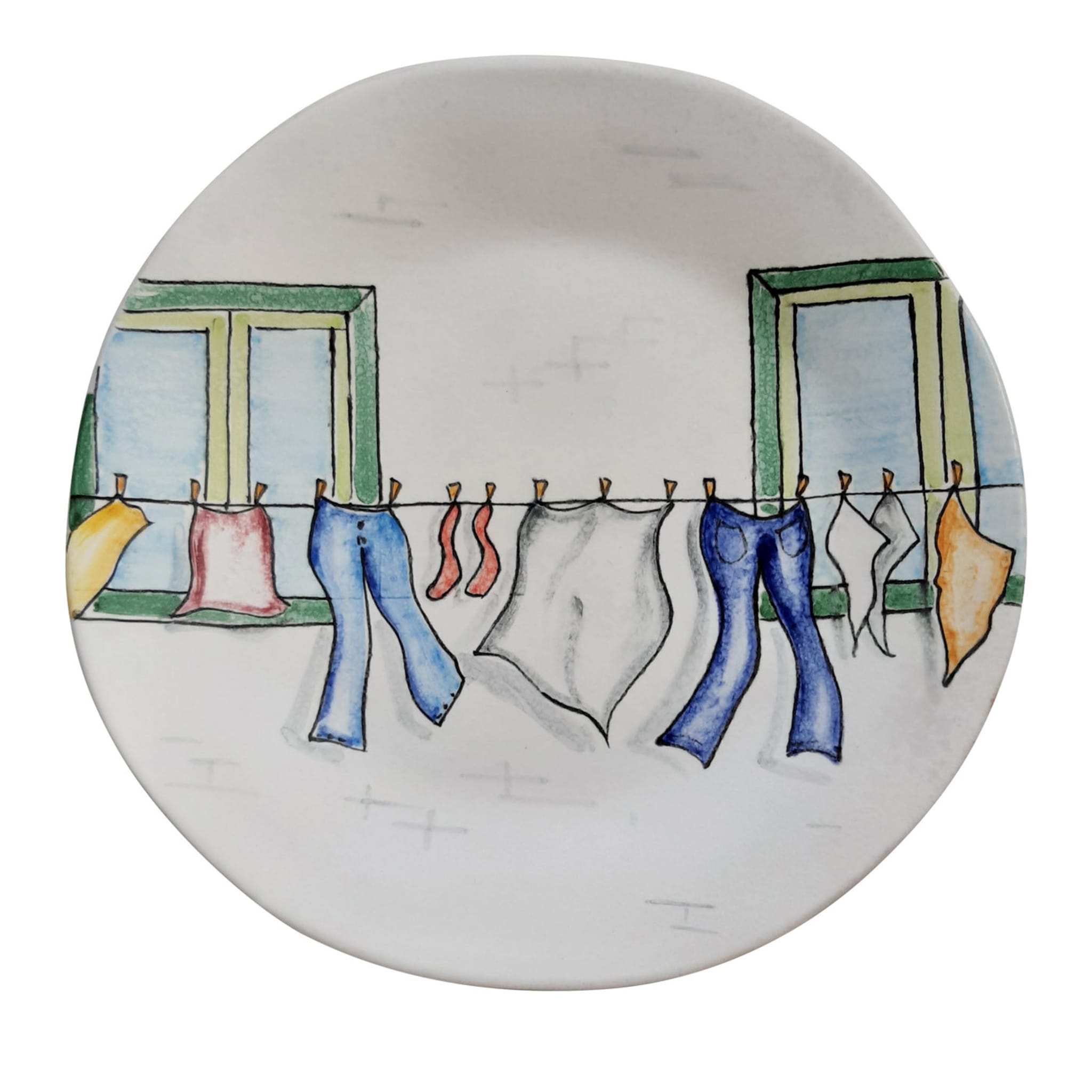 Set of 6 Fresco Profumo di Bucato Plates  - Main view