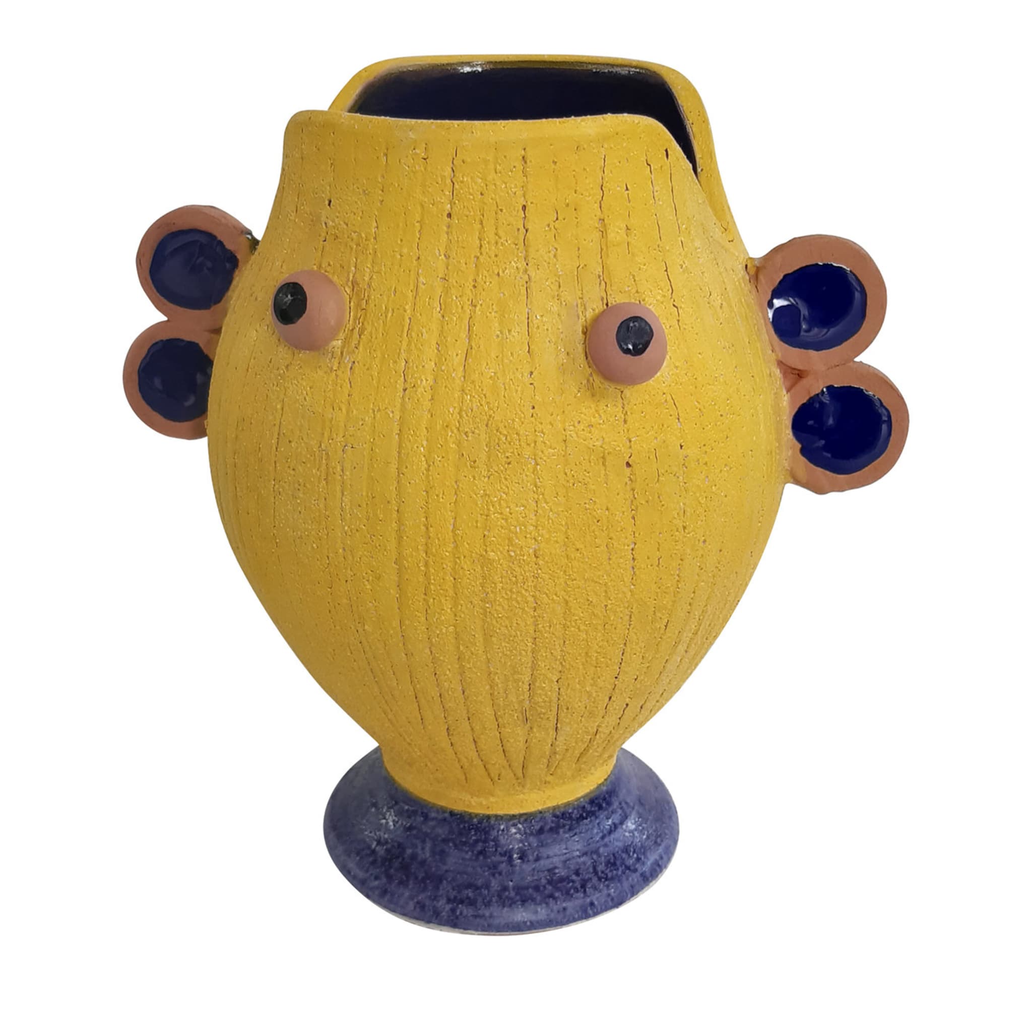 Ricamando Pesci Vase Yellow - Main view