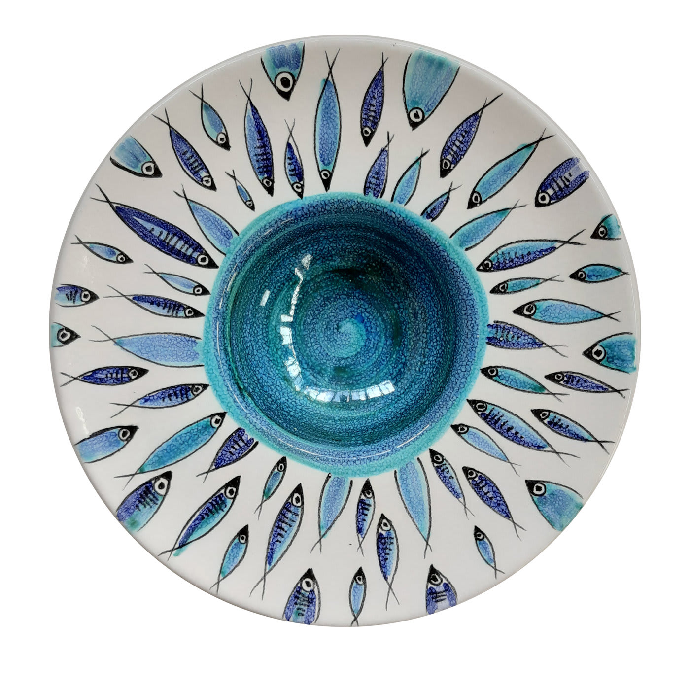 Tuffo Centerpiece Plate #1 - ICS Ceramics
