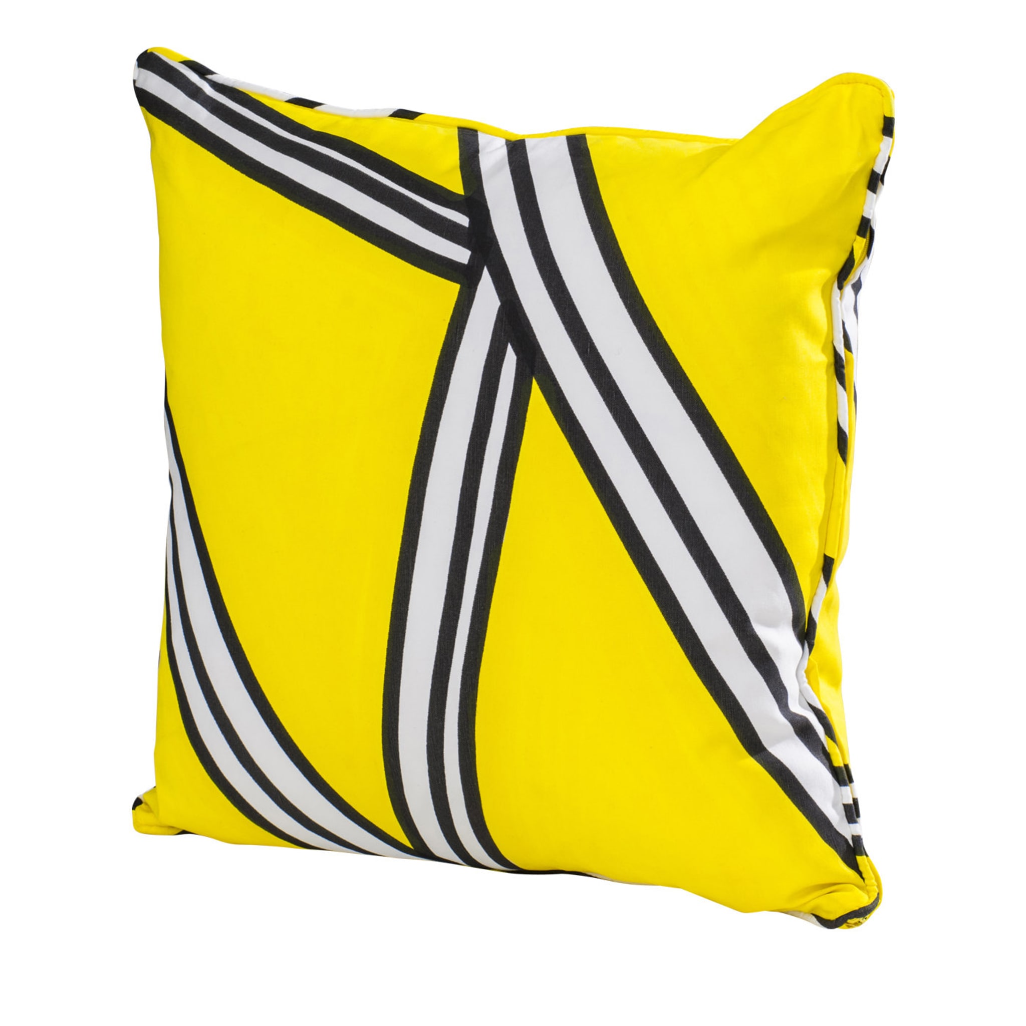 Tria Yellow Cushion - Main view