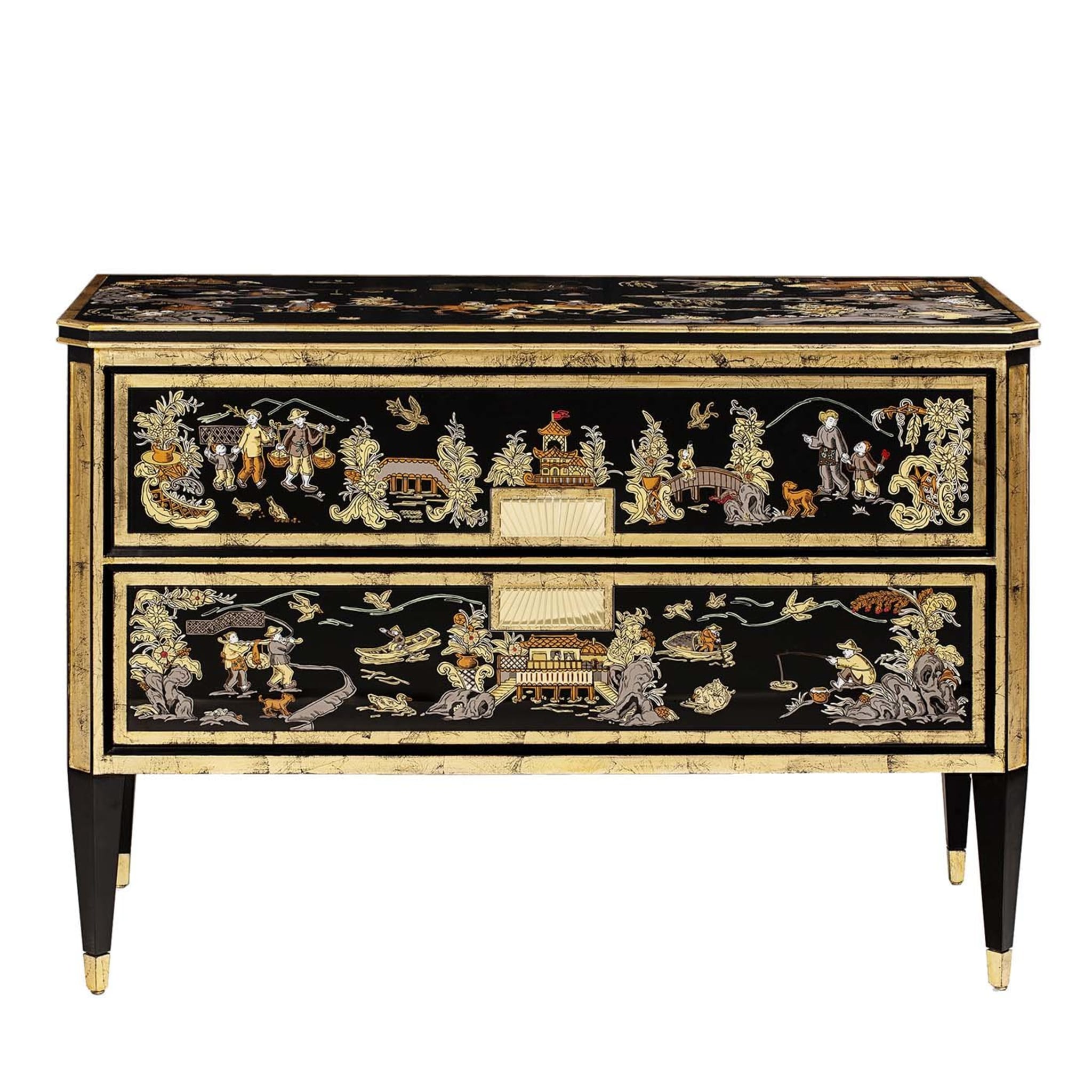 Louis XVI dresser with Hand-Painted Decorations 8708 - Main view