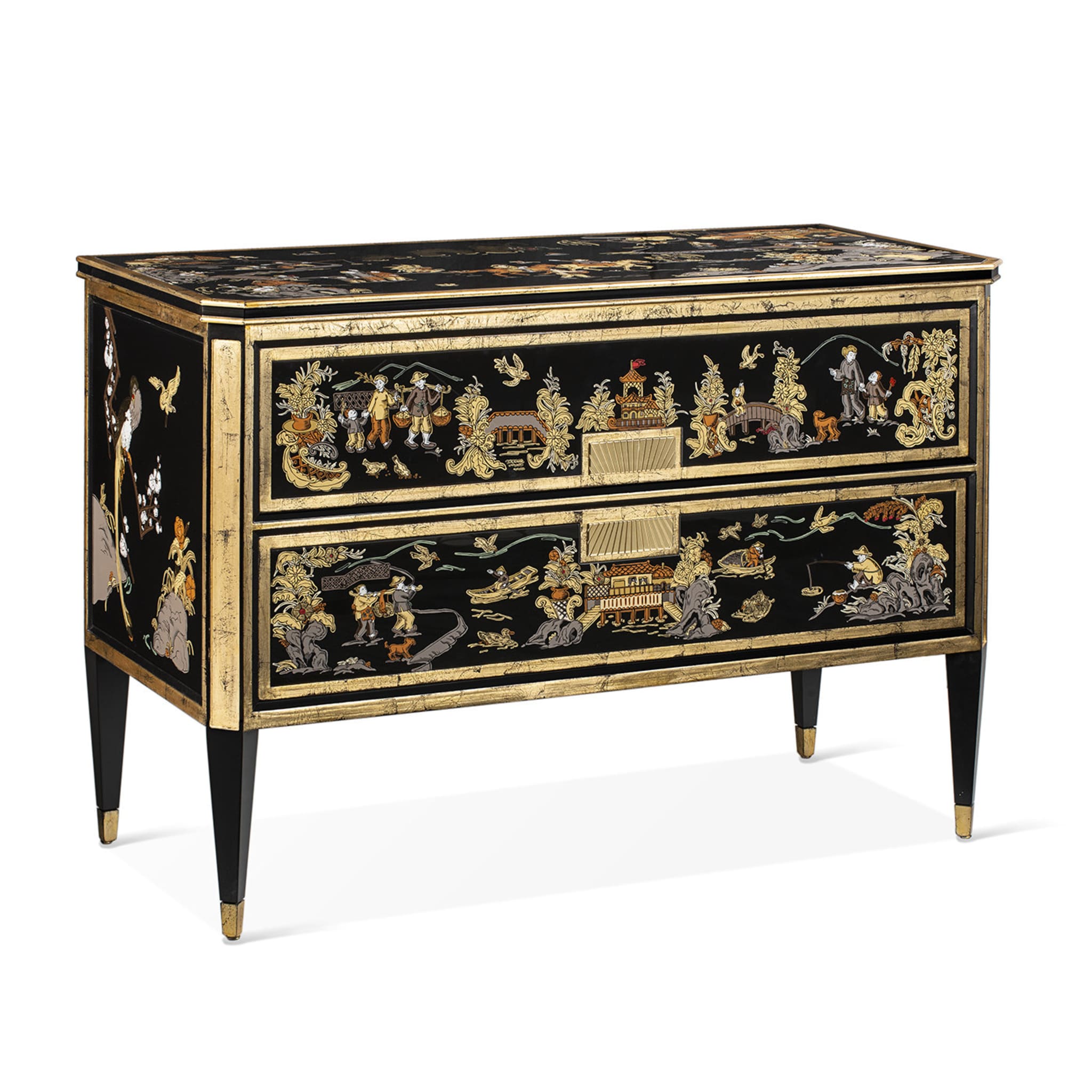 Louis XVI dresser with Hand-Painted Decorations 8708 - Alternative view 1