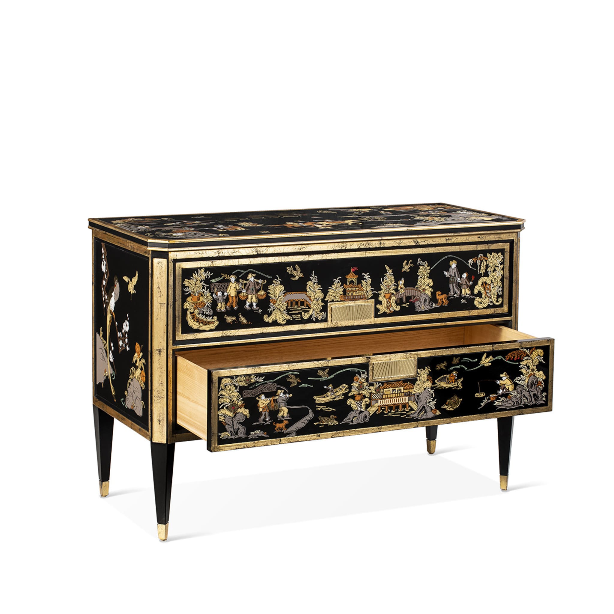 Louis XVI dresser with Hand-Painted Decorations 8708 - Alternative view 2