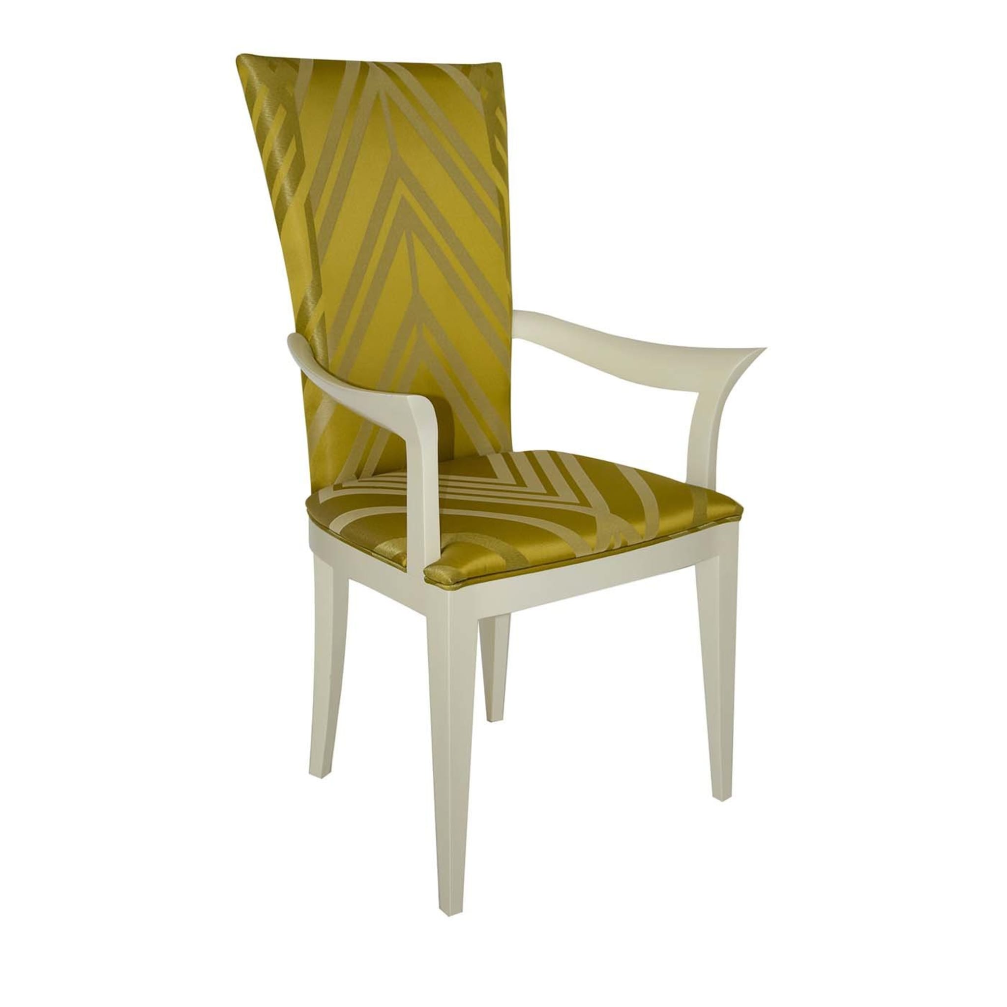 Classic Deco Chair with Armrests - Main view