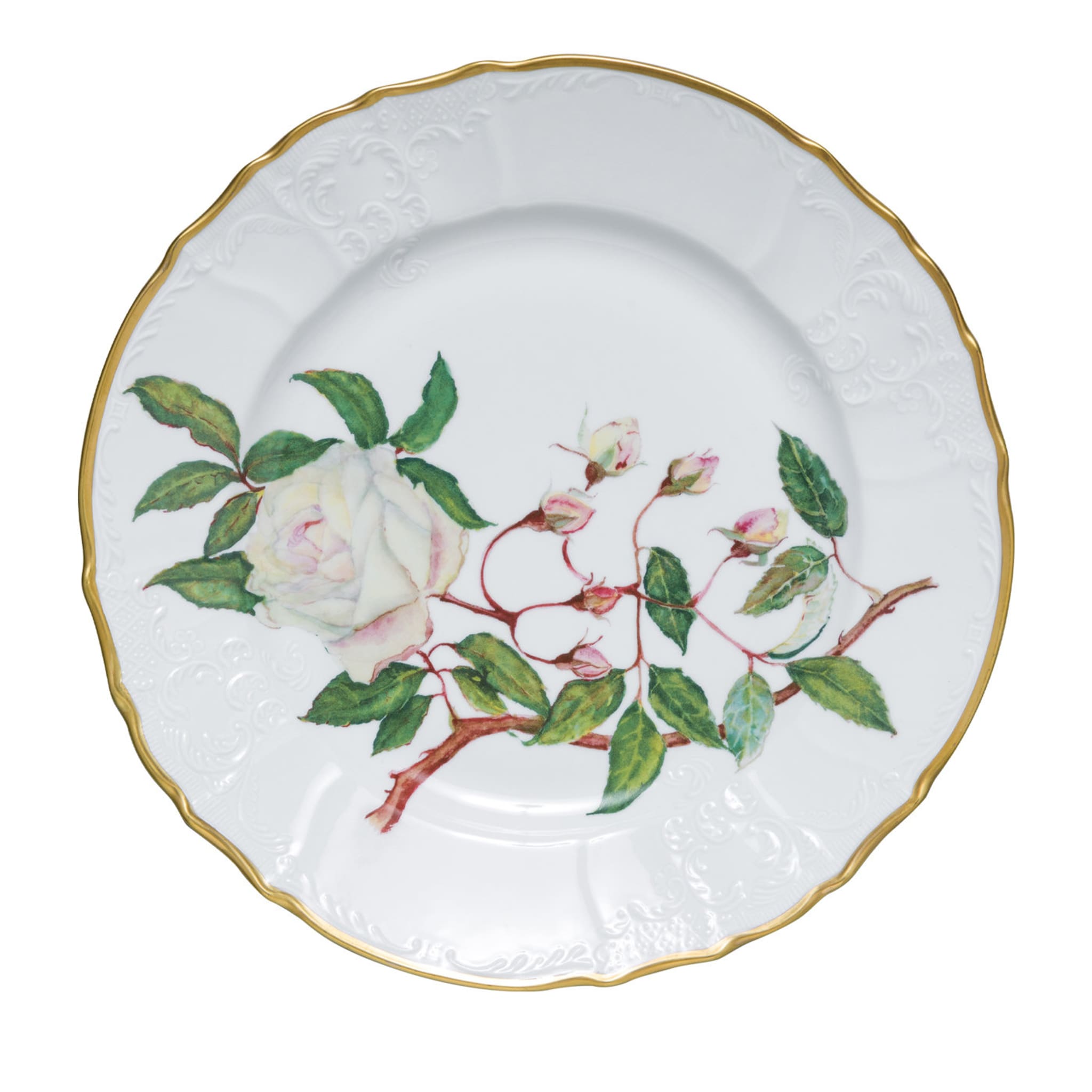 Rosa Bianca Collection Service Plate - Main view