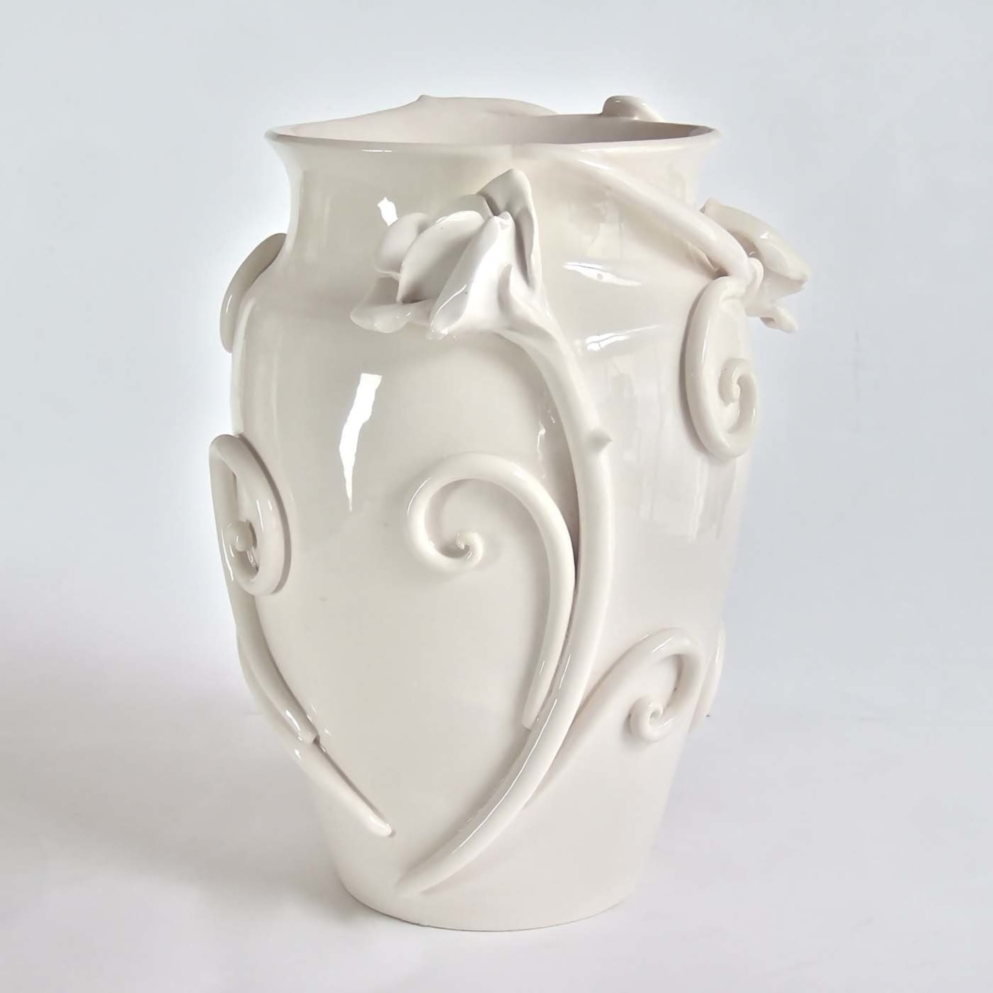 Roses & Thorns Vase The White Symphony Collection - Alternative view 5