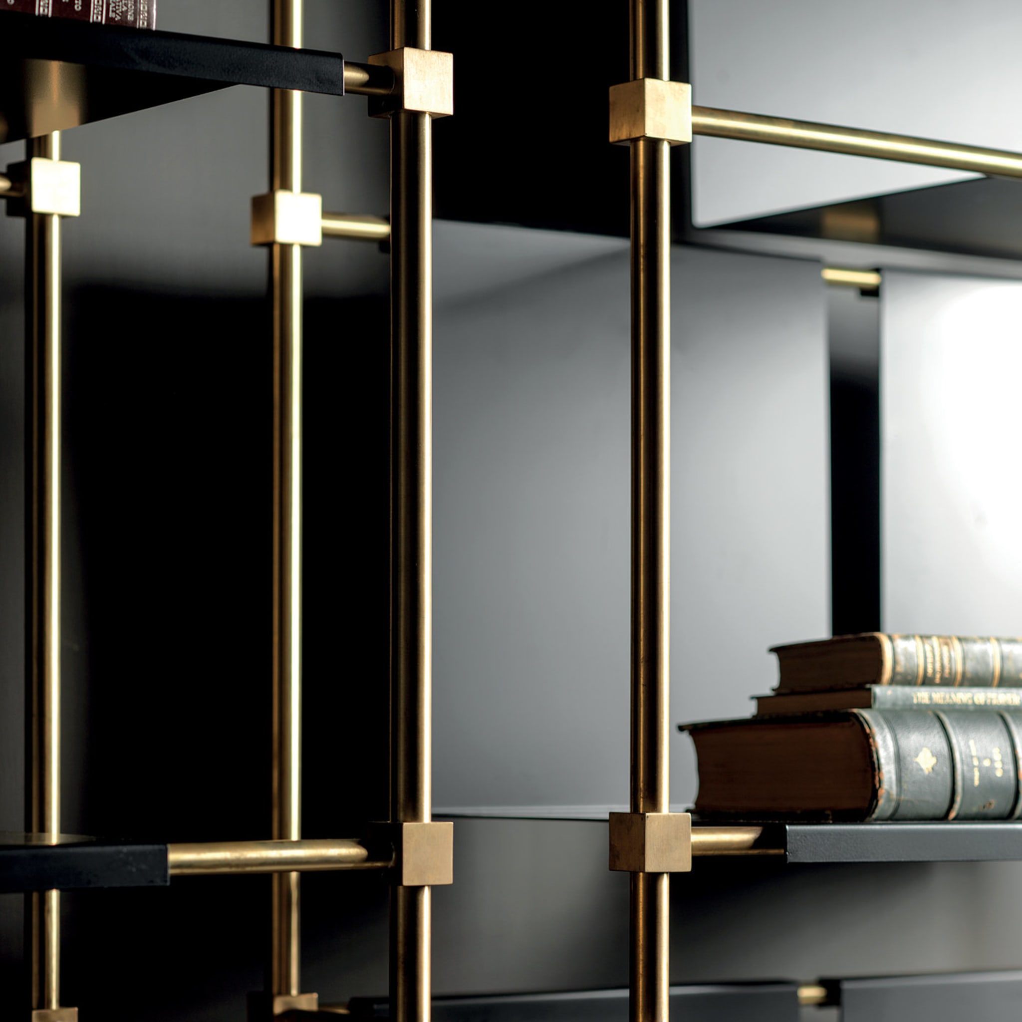 Ludo Brass Bookcase by Filippo Montaina - Alternative view 4