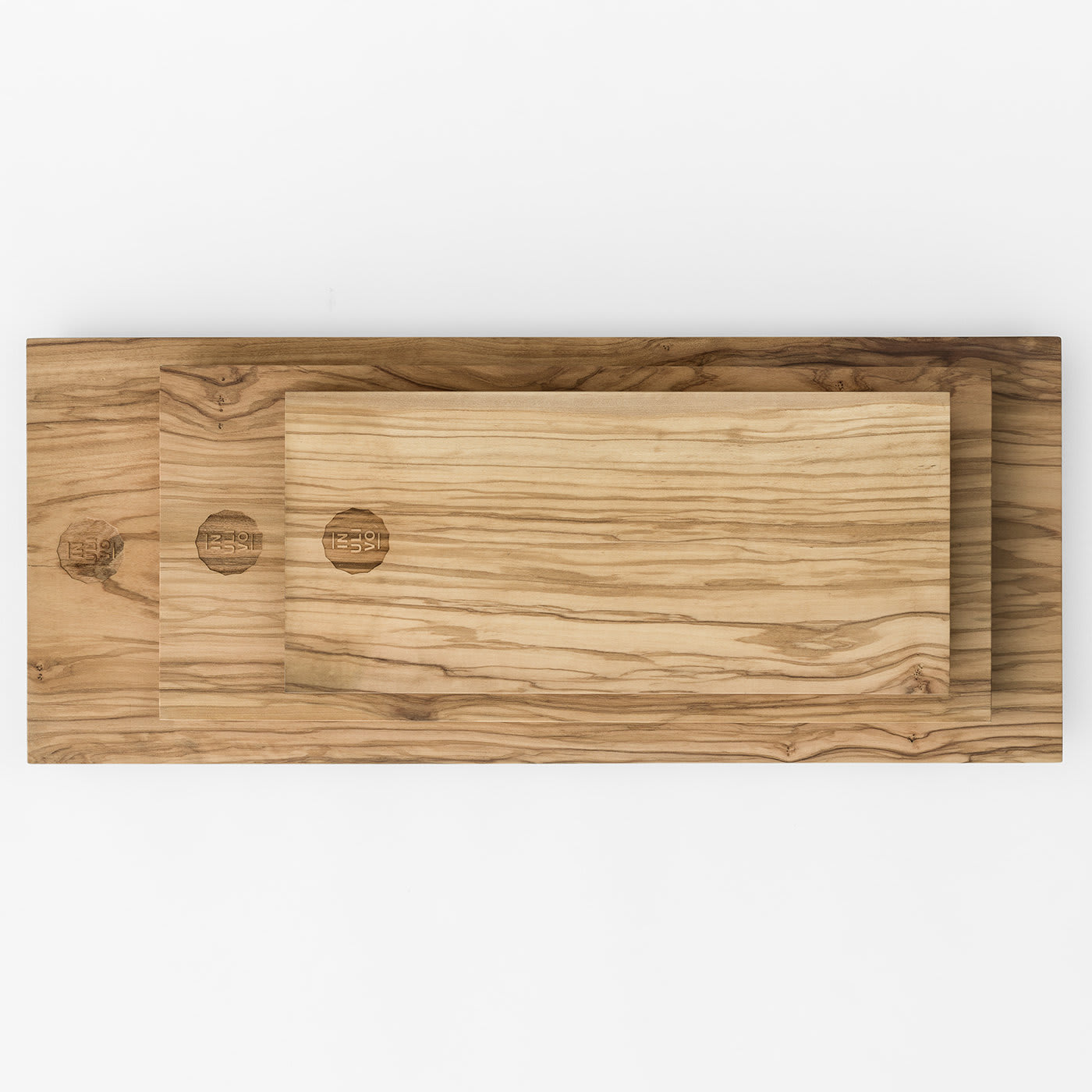 Set of 3 Inulivo Short Wood Chopping Boards - Denovo Wood