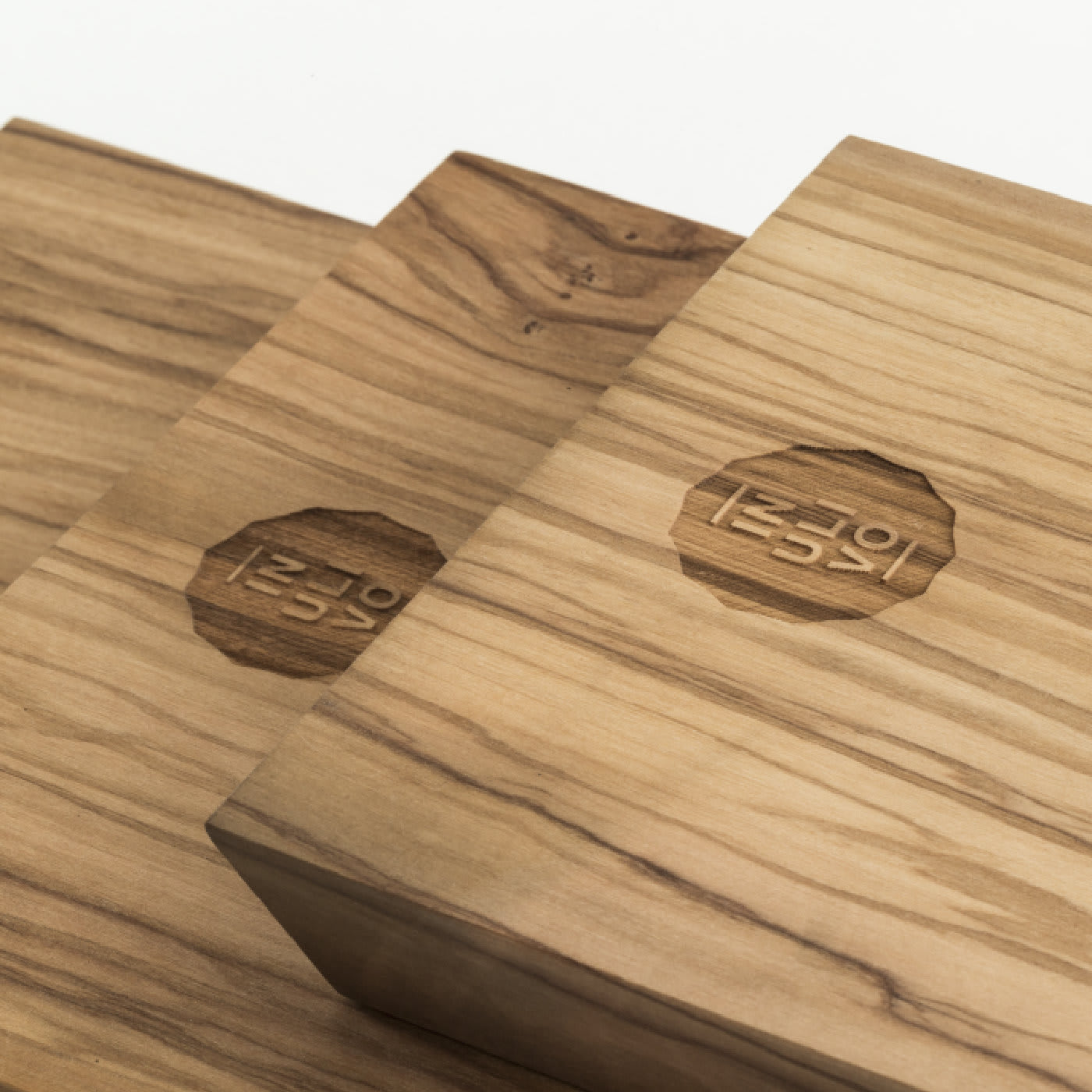 Set of 3 Inulivo Short Wood Chopping Boards - Denovo Wood
