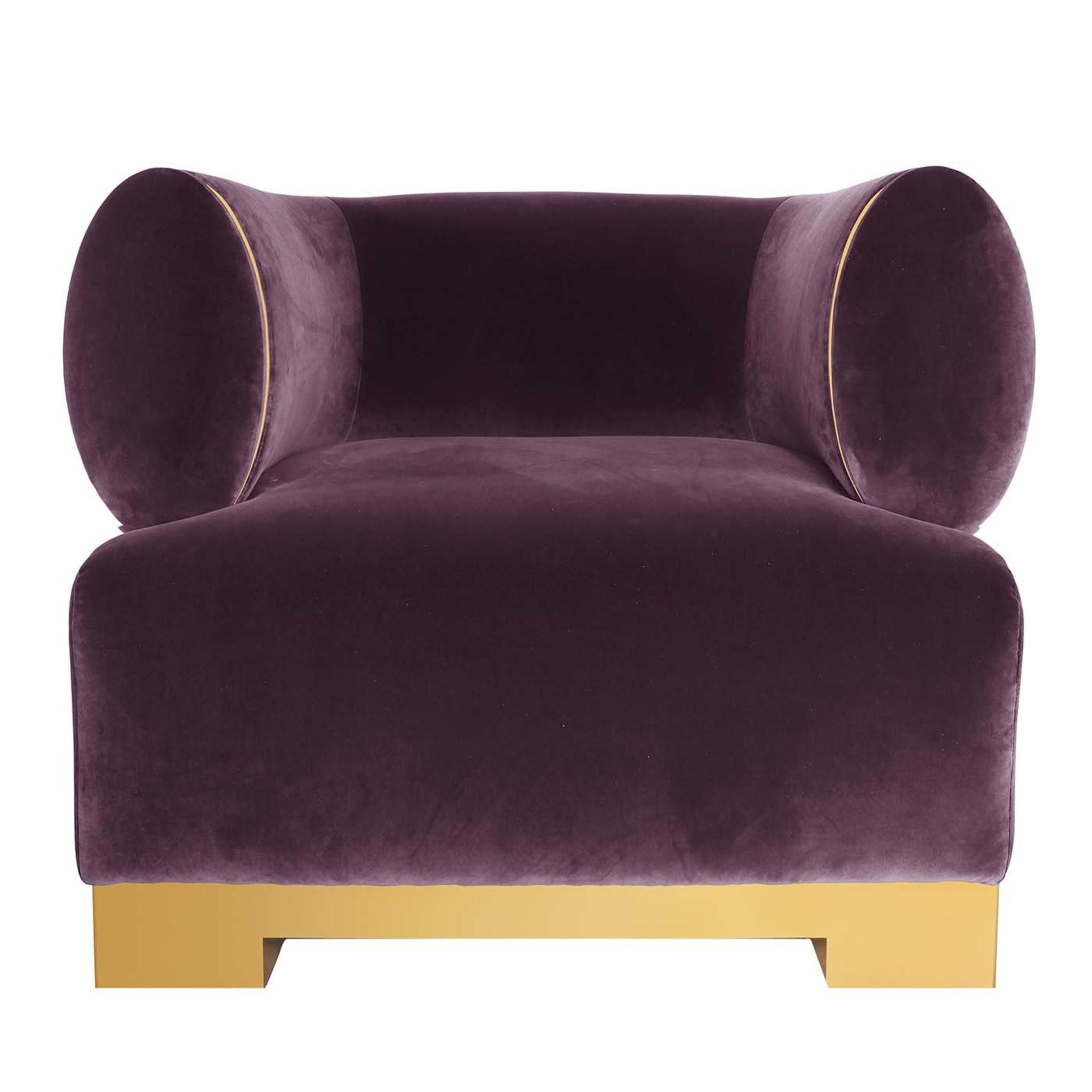 Dorado Purple Armchair  - Main view