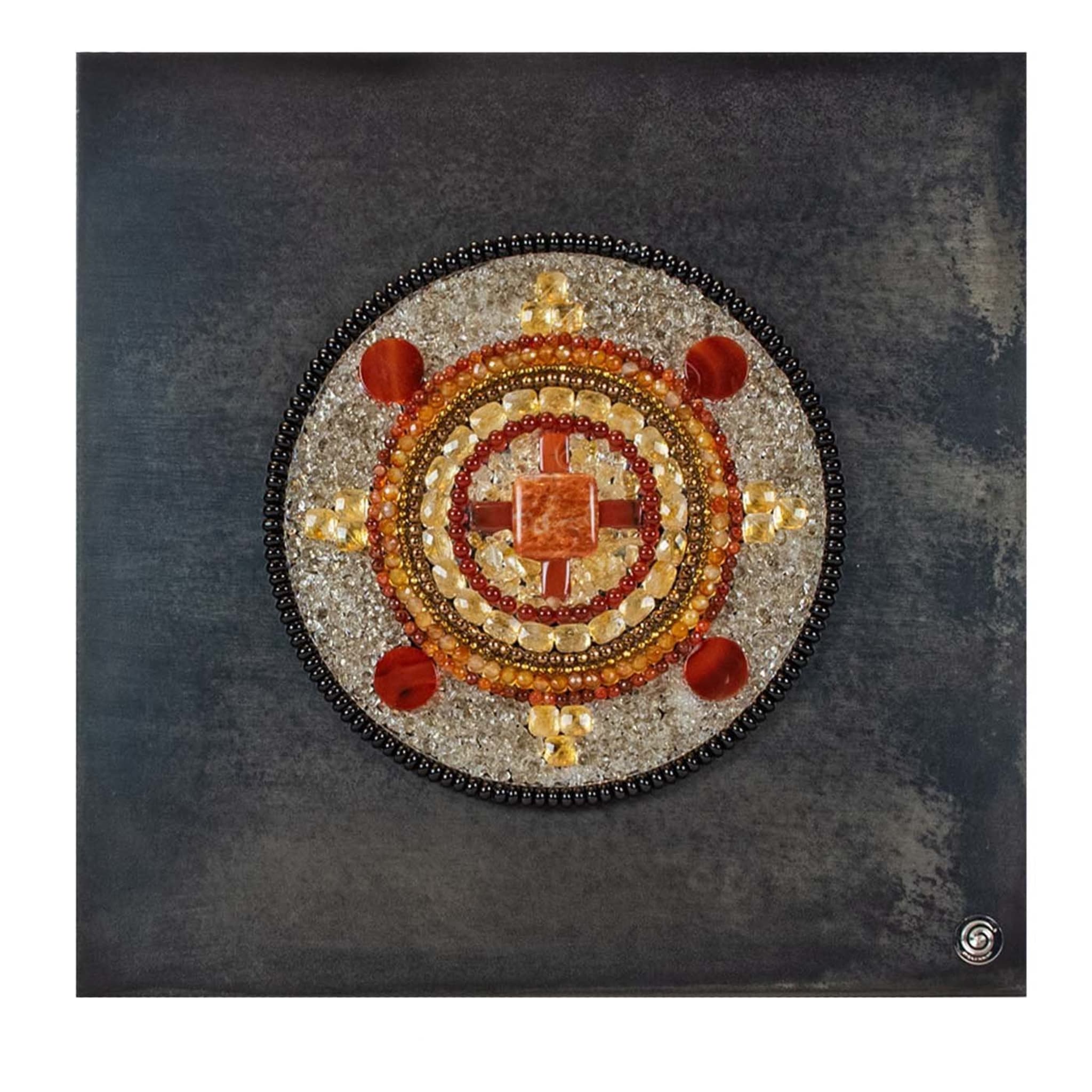 Golden Age Mandala Dekorative Fliese - Hauptansicht