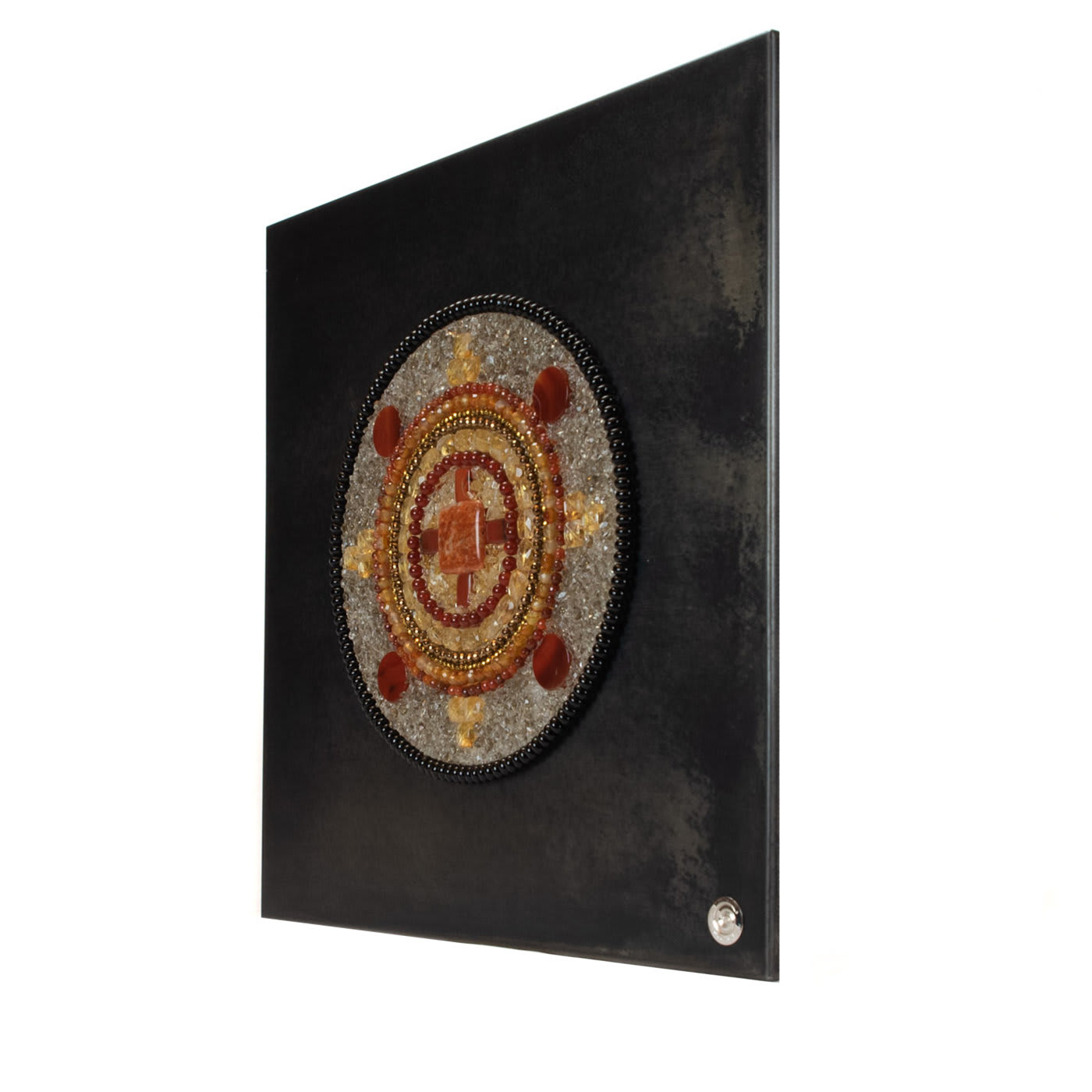 Golden Age Mandala Decorative Tile - Spirale Dorata