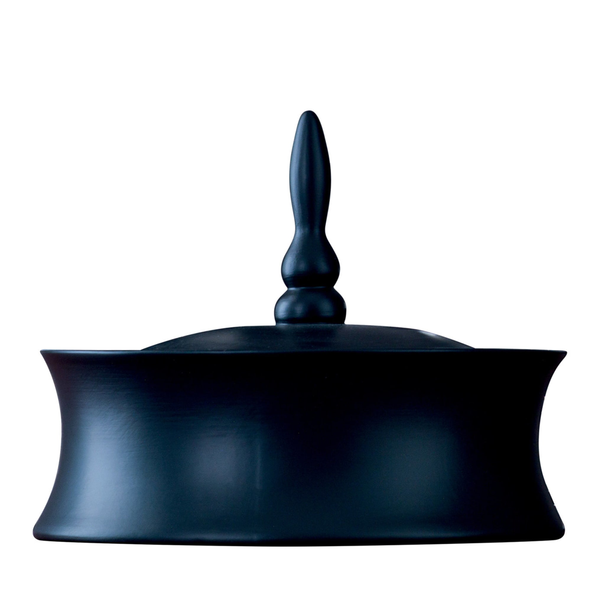 Vase Passad noir opaque - Vue principale