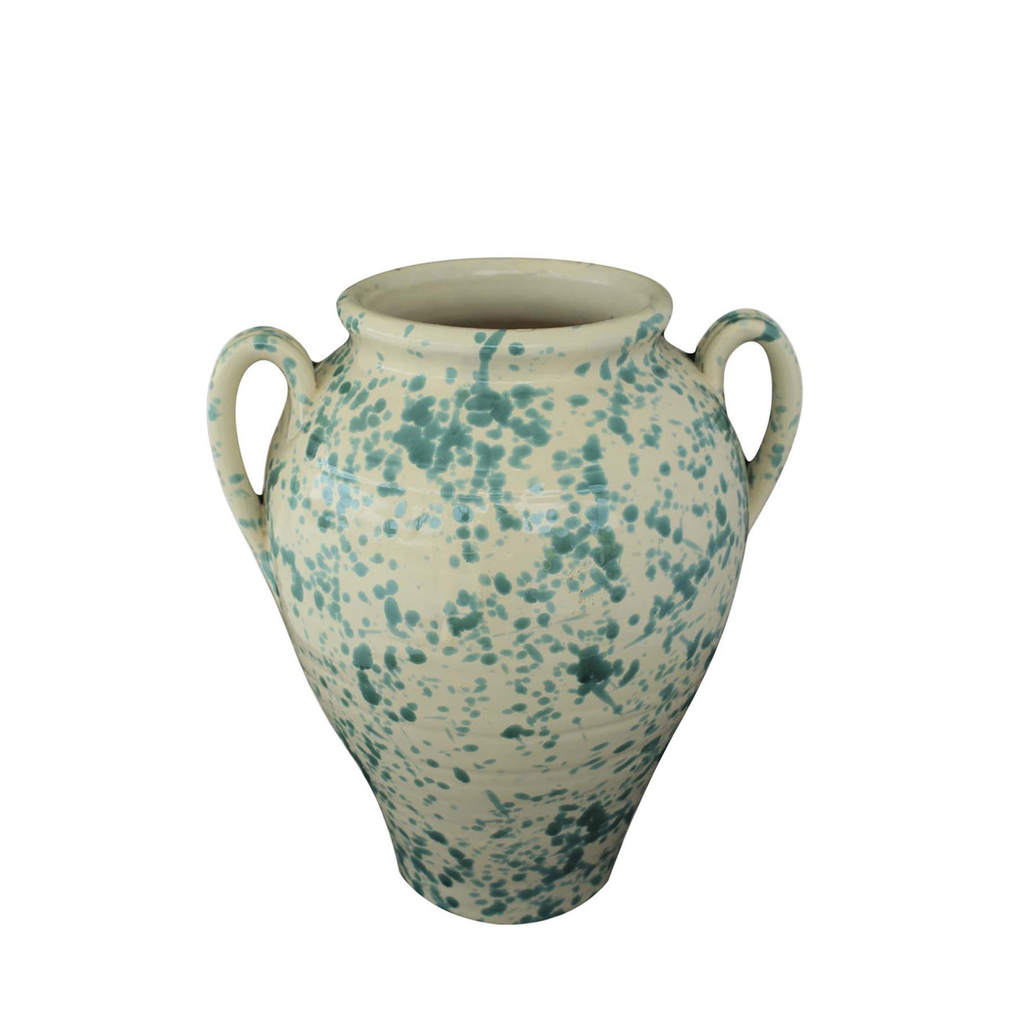 Capasa Large Speckled Green Amphora - Main view