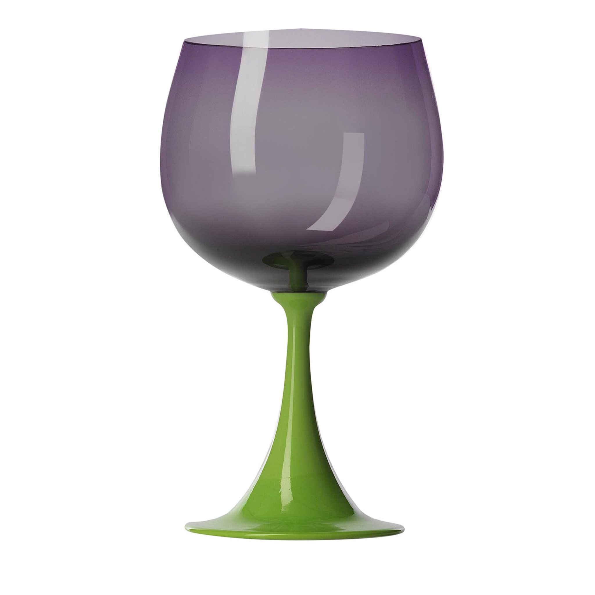 Burlesque Purple Burgundy Glas von NasonMoretti und Stefano Marcato - Hauptansicht
