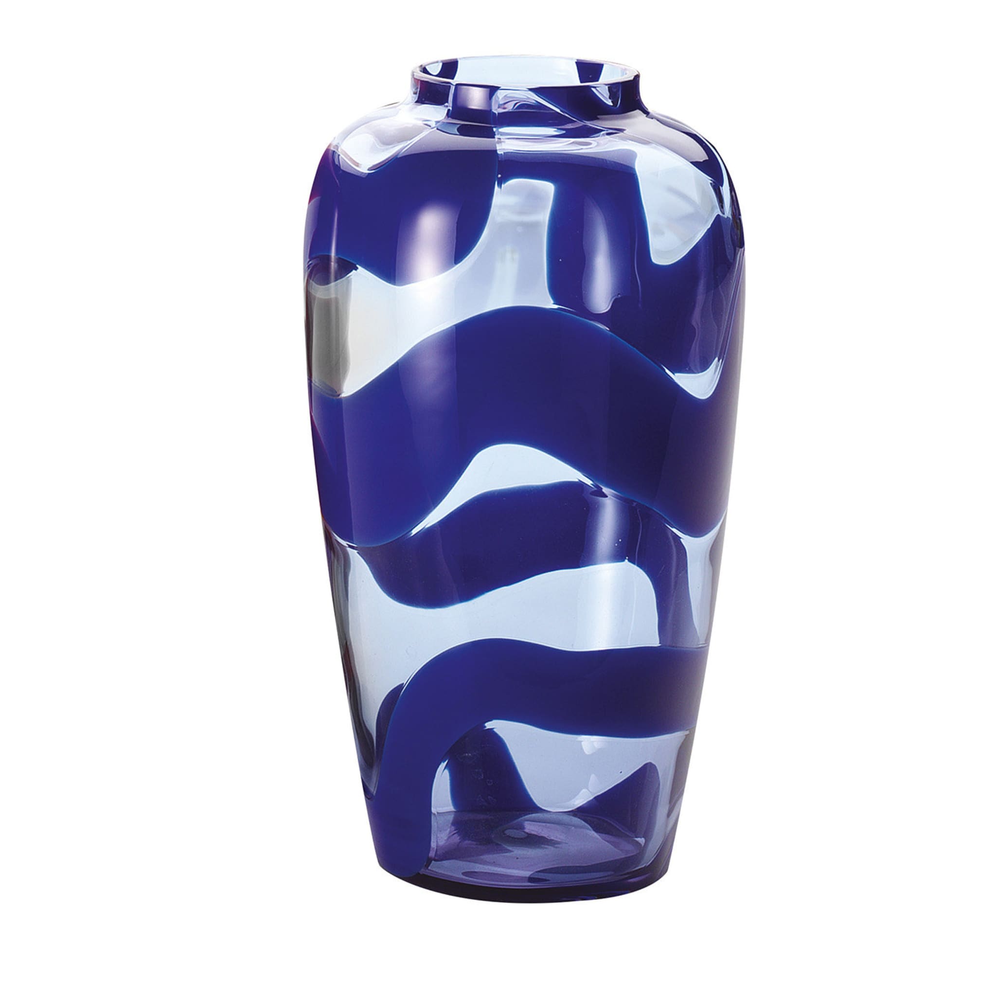 Snake Large Blue Vase by NasonMoretti and Stefano Marcato - Main view