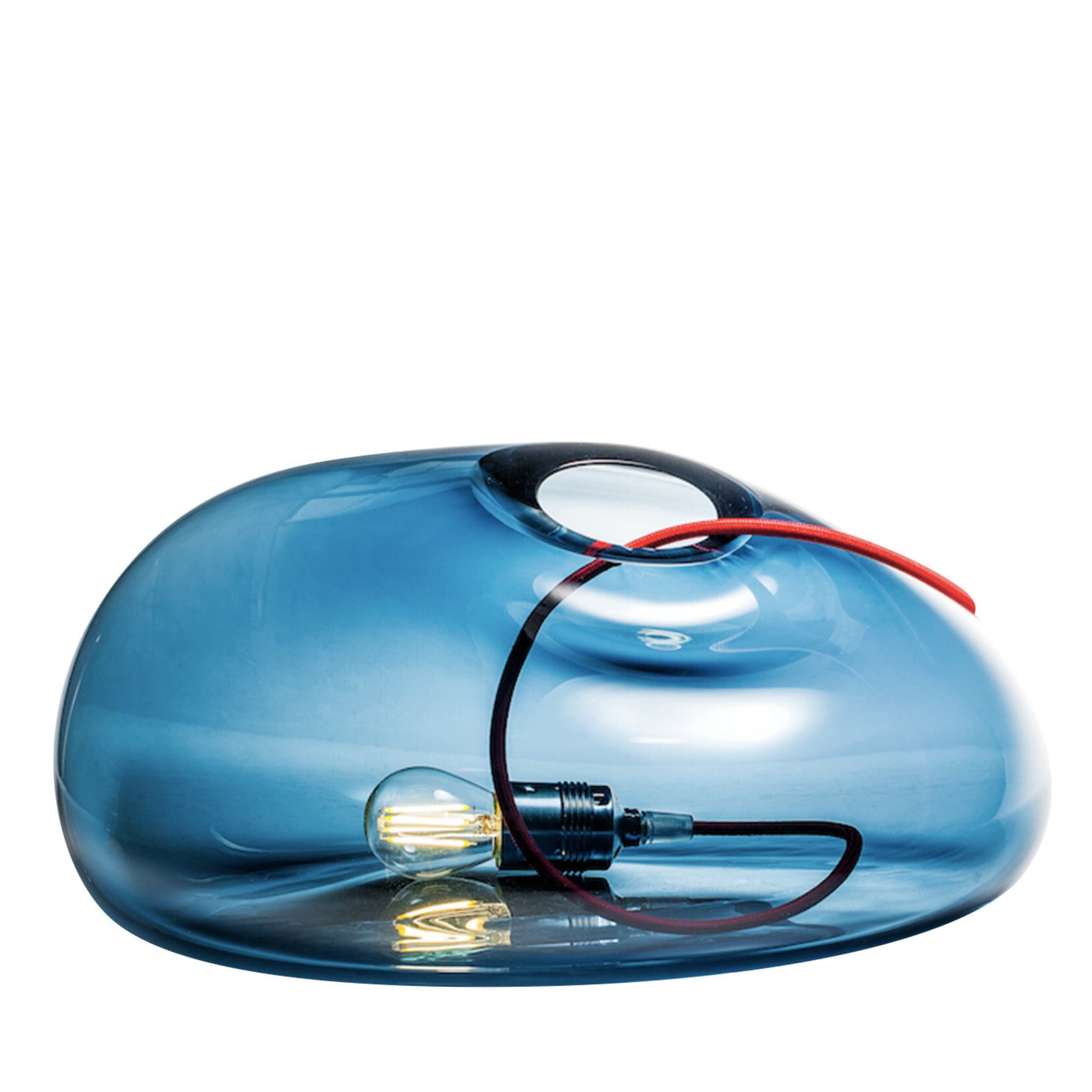 Lámpara de pie/mesa Blob Azul  - Vista principal