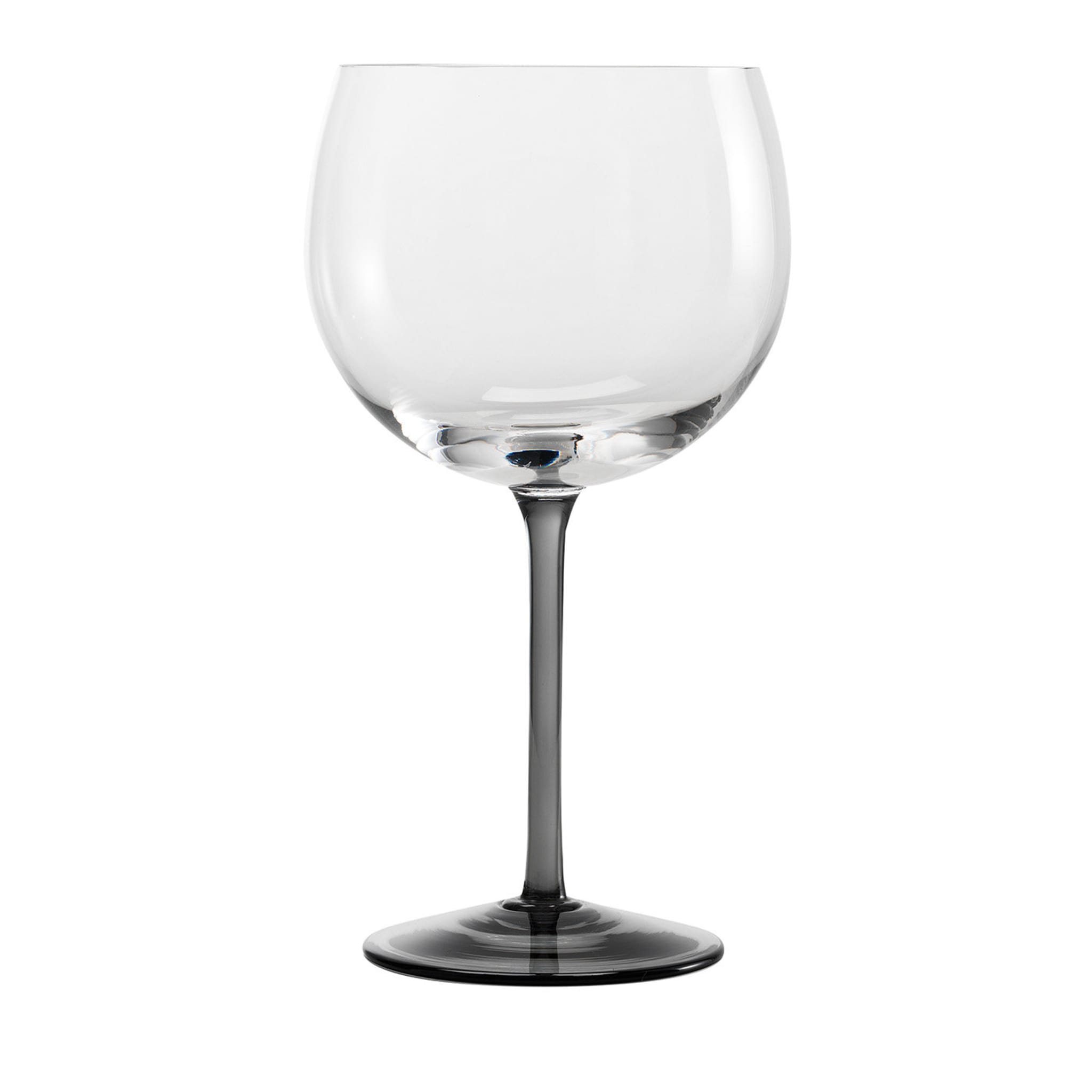 Higher Black Red Wine Glass - Main view