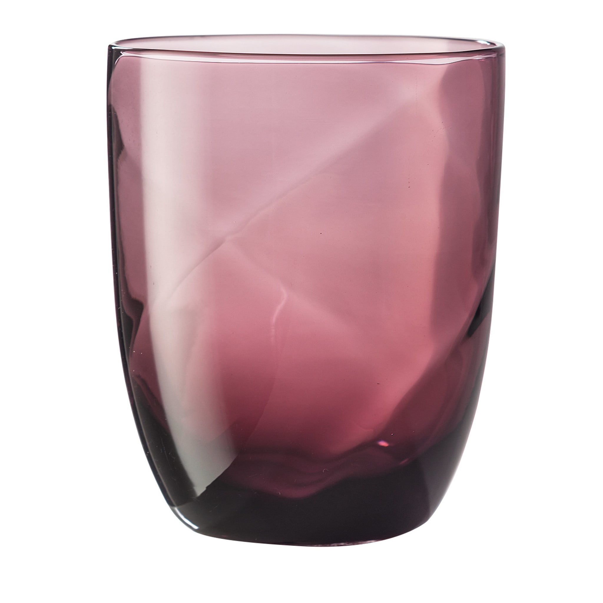 Idra Set de 2 verres à eau avec lentille prune - Vue principale