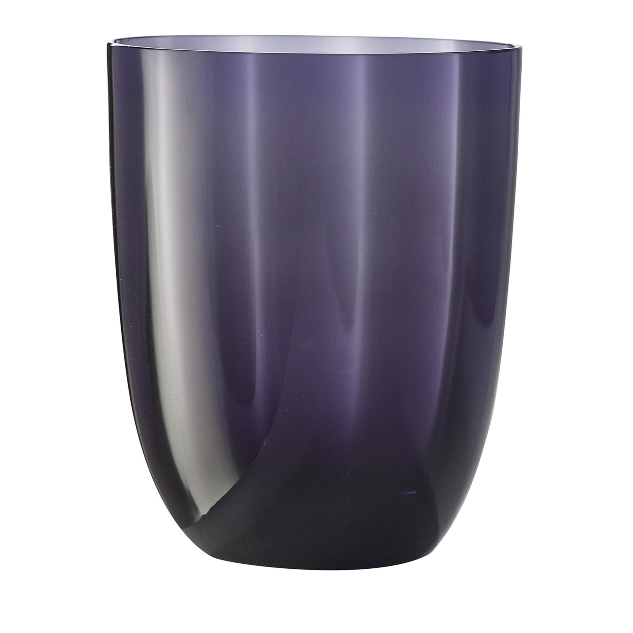 Idra Set di 2 bicchieri da acqua viola ottici - Vista principale