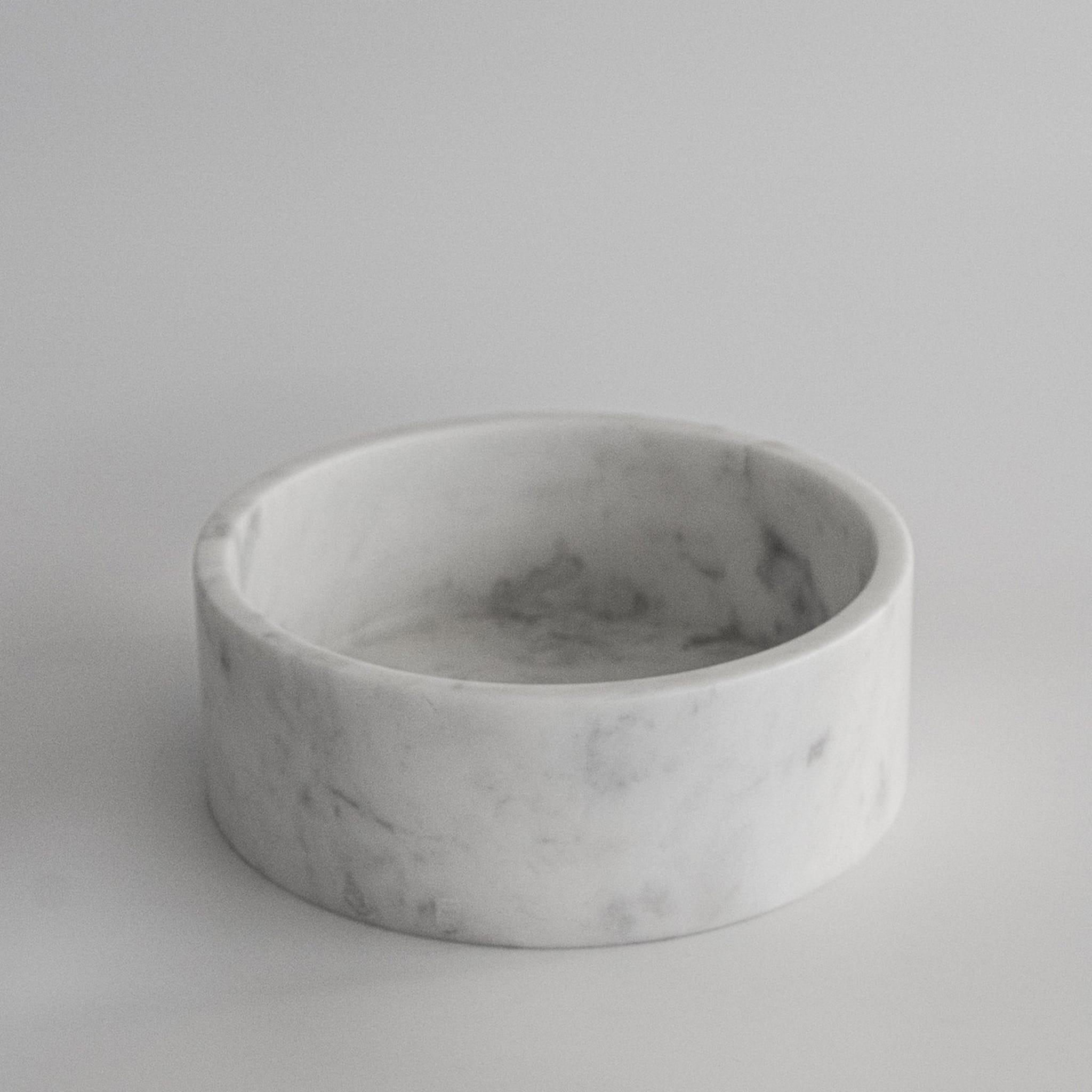 Modern White Carrara Marble Bowl - Alternative view 2