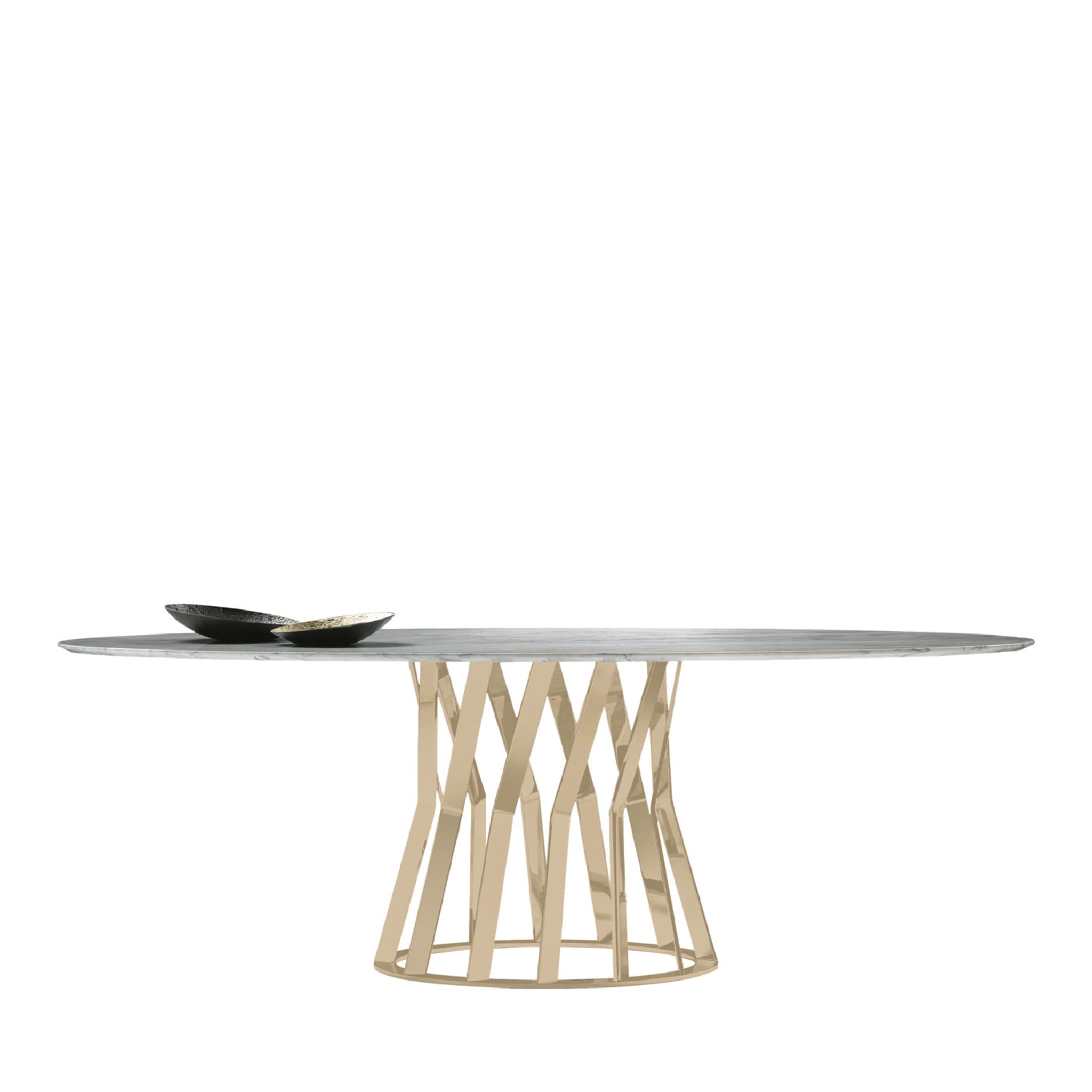 Ray Ed/20 353 Gold Dining Table By Stefano Bettio - Main view