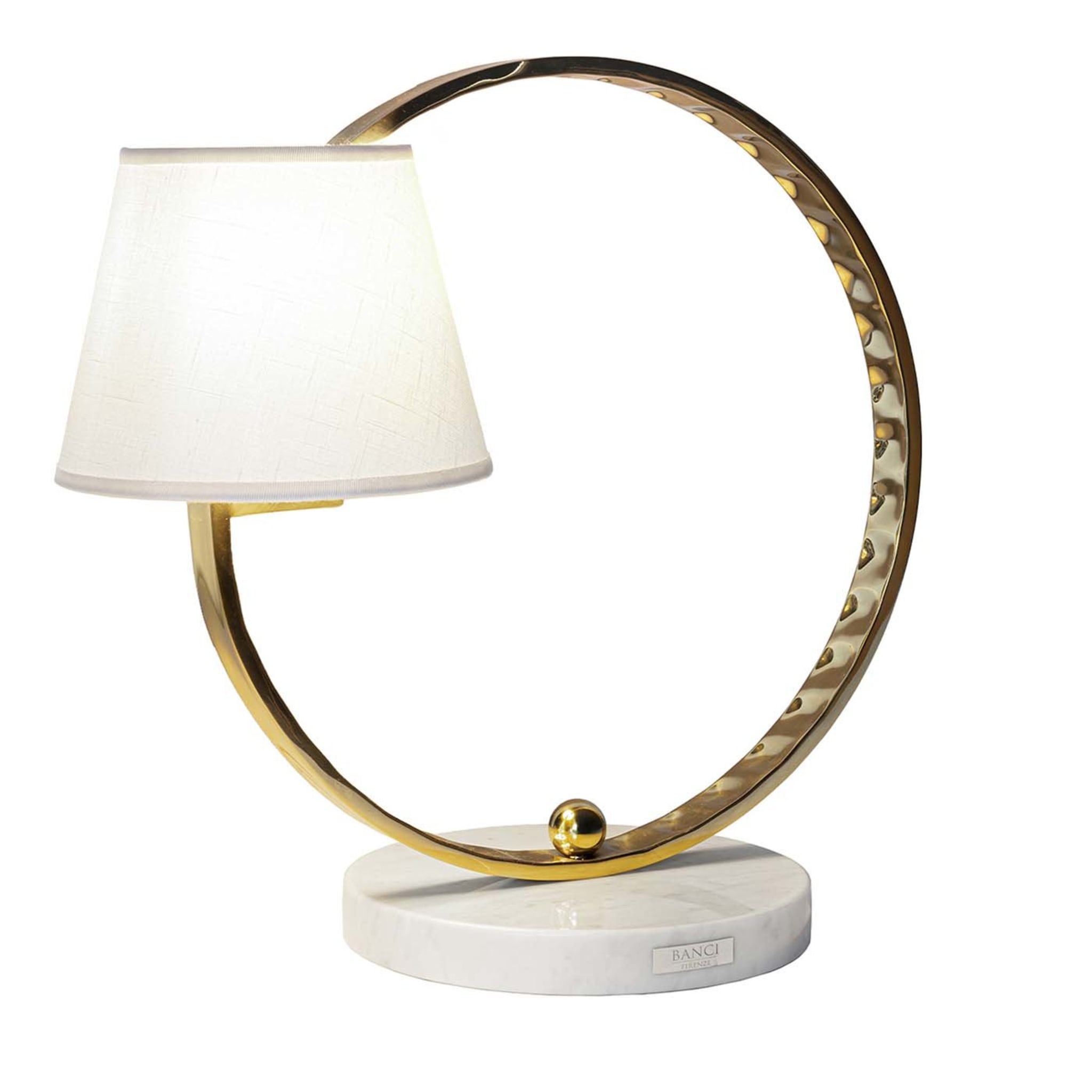 Open Circle Single Light Table Lamp - Main view