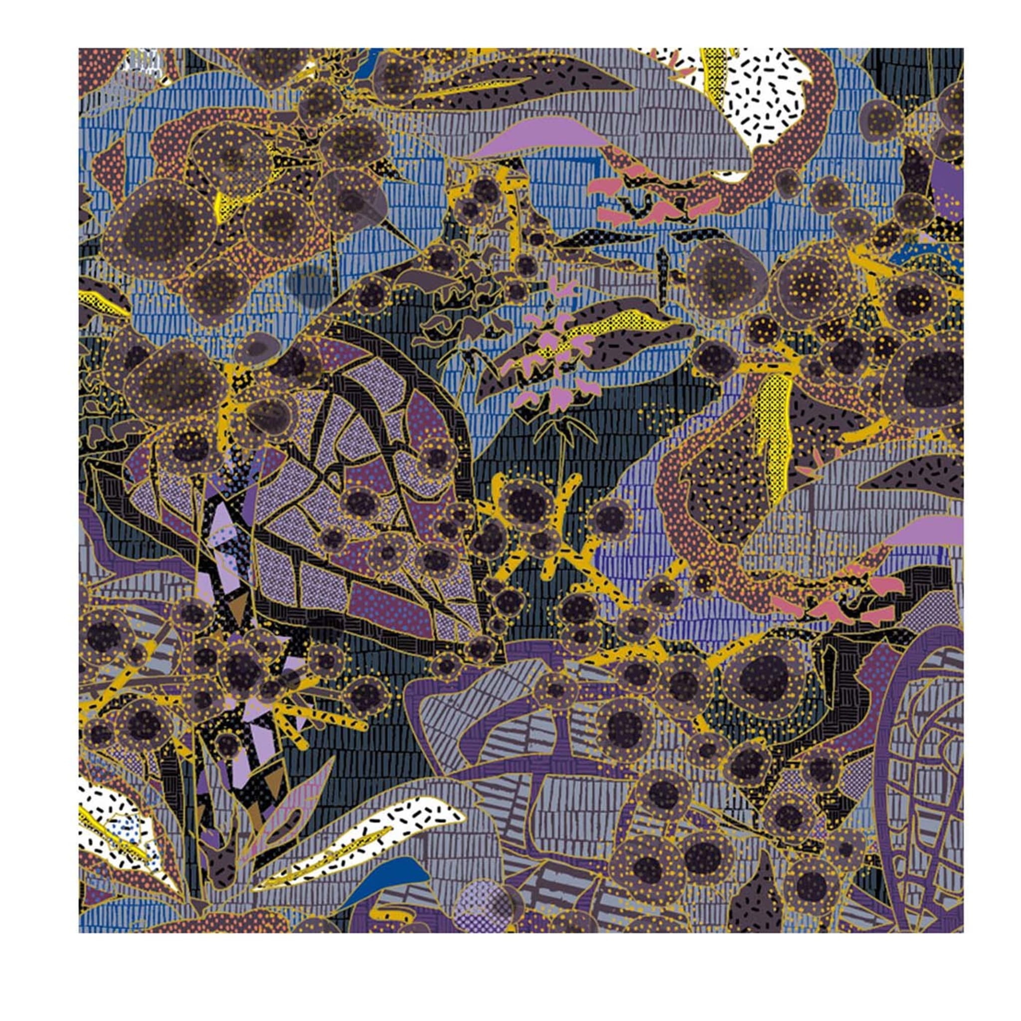 72 KŌ Geishi-Ayame Multicolor Panel by Ginette Caron and Masami Moriyama  - Main view