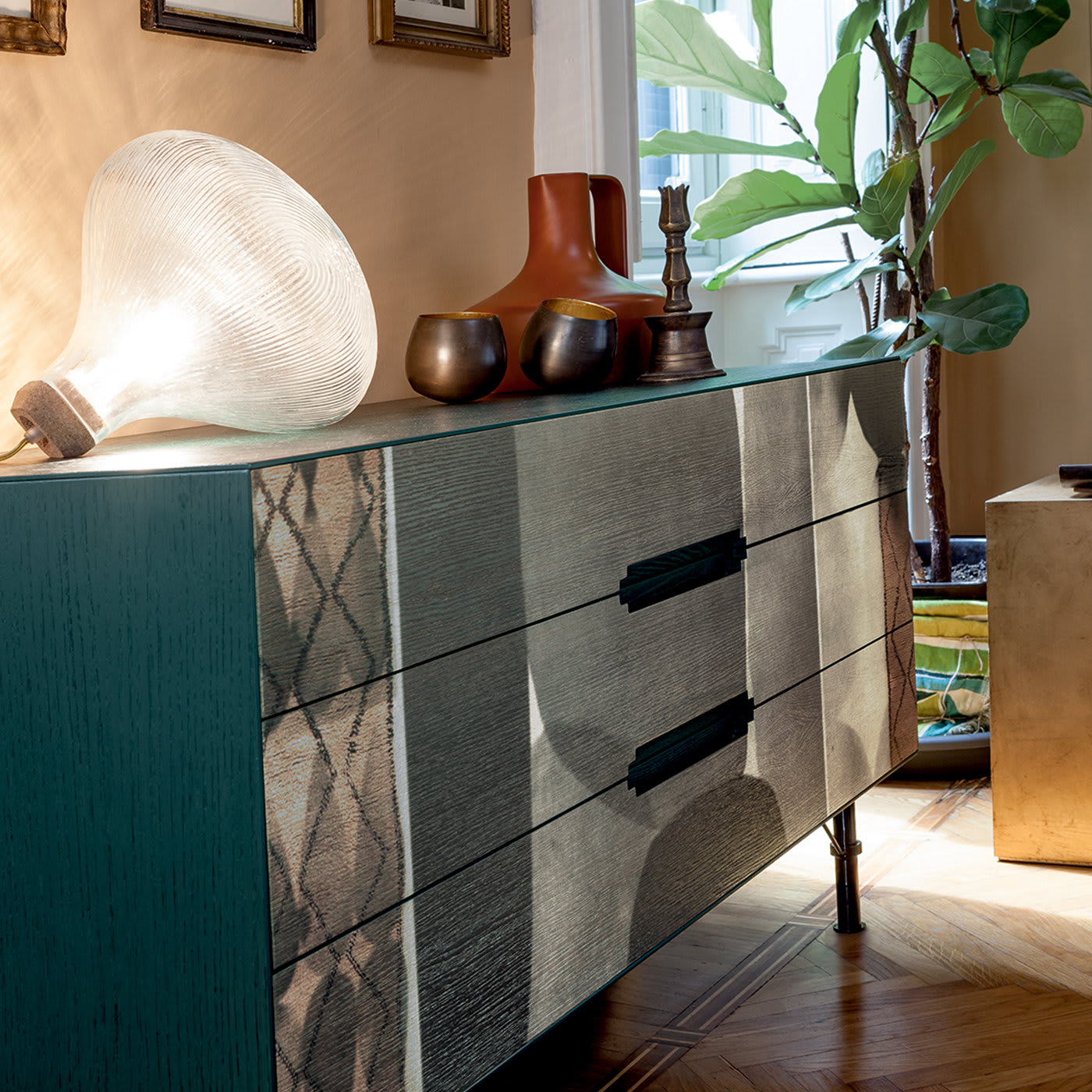 Style Geometric Chest of Drawers 104 - Icon's Design Milano