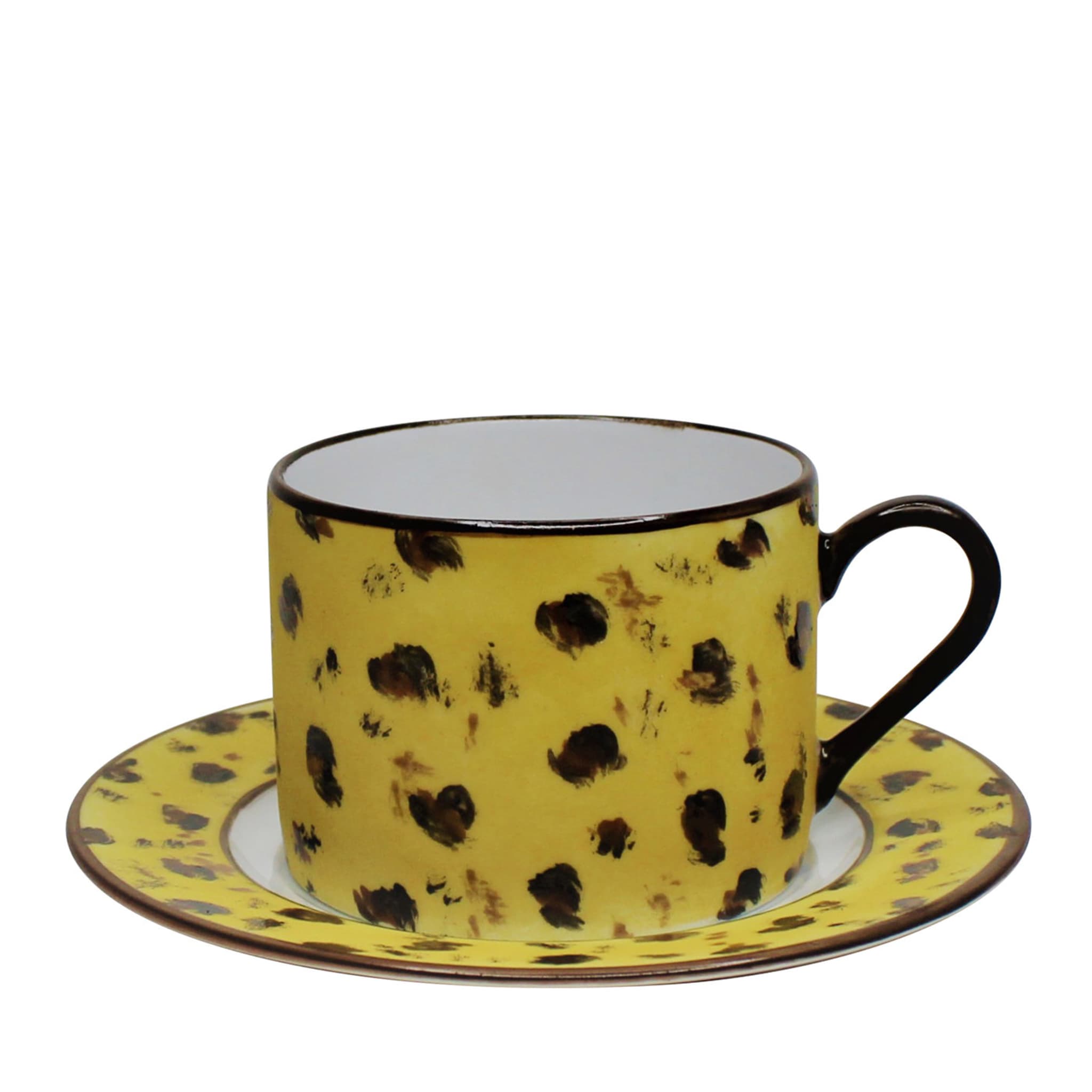 Jungle Tea Cup with Saucer -  Set of 2 - Main view