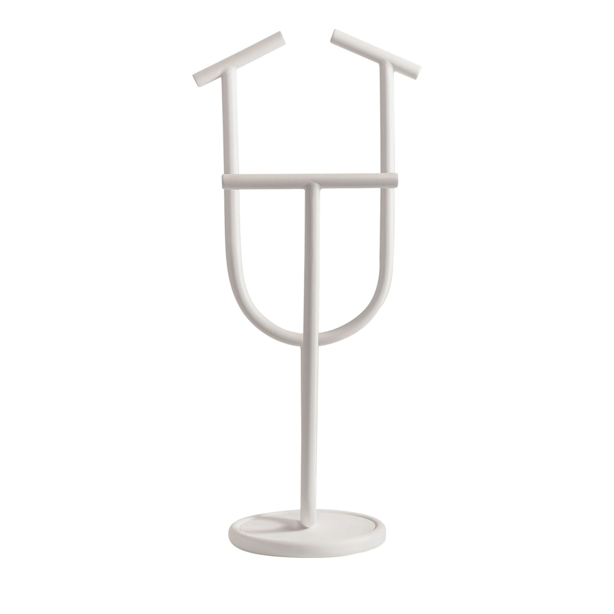 Roommate White Bloom Valet Stand by Sovrappensiero Design Studio - Main view