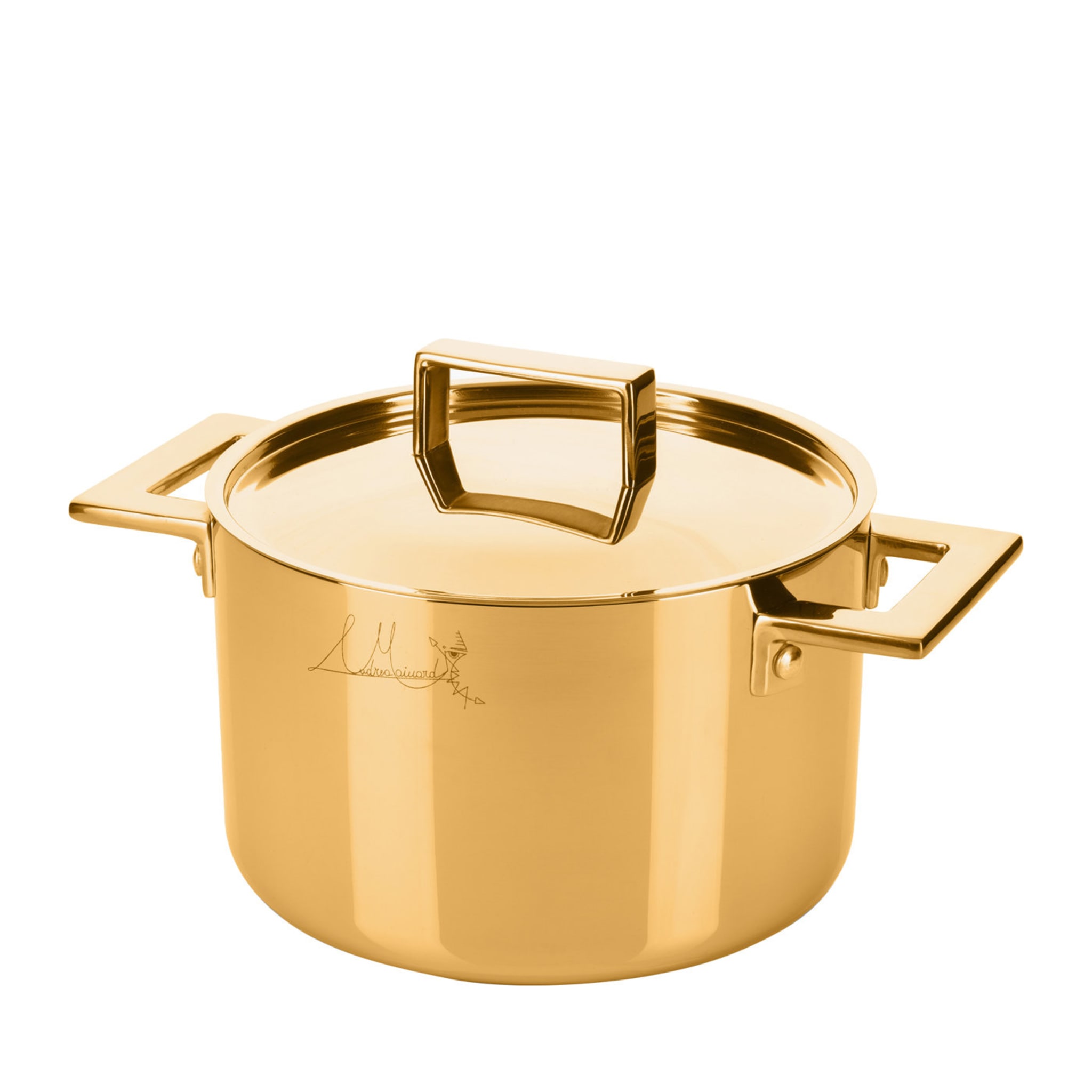 Attiva Gold 24 cm Pot with Lid - Main view
